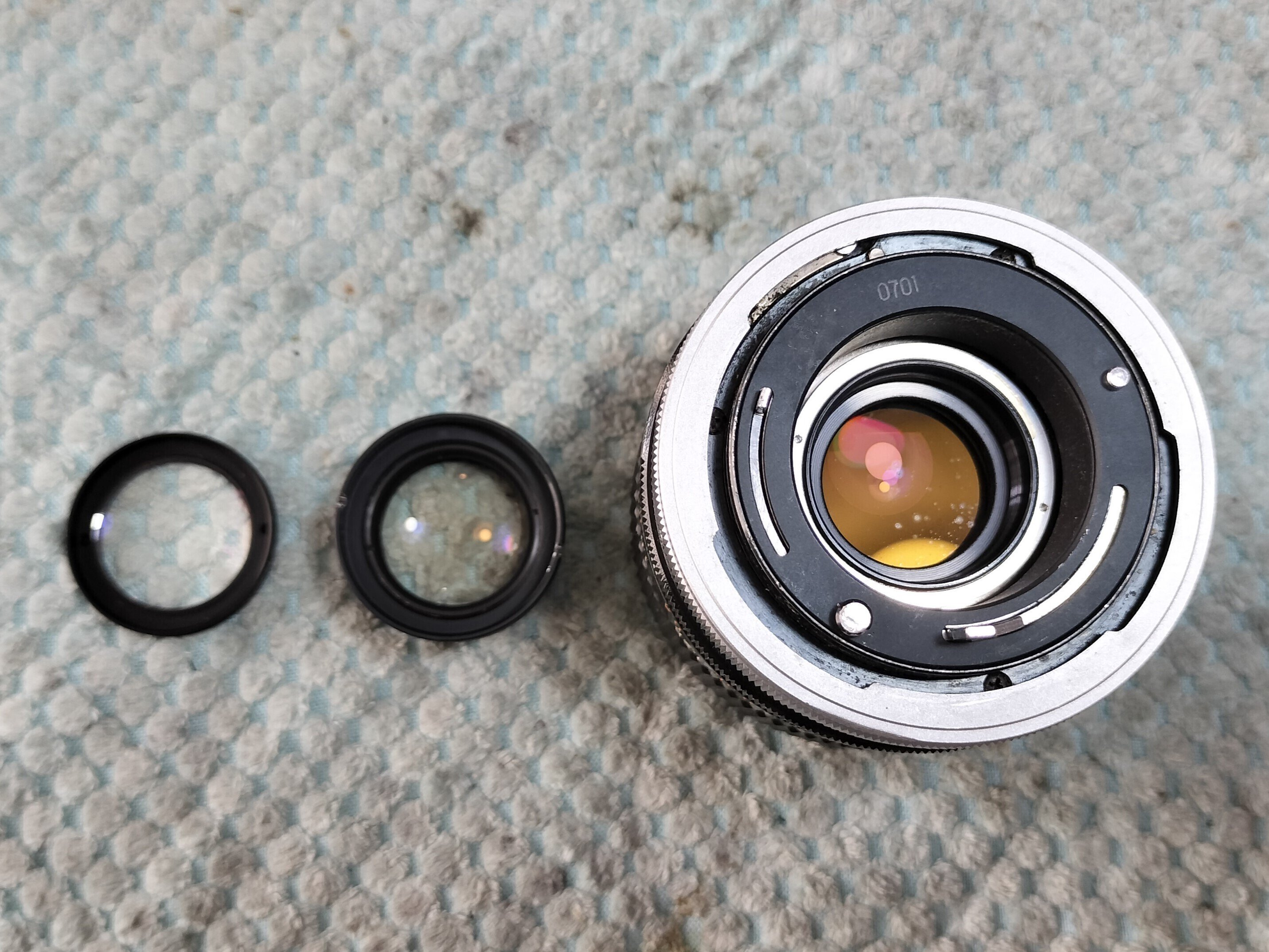 Canon FD 35mm F2 SSC Concave の分解|フィルムカメラ修理の Canon FD 35mm F2 SSC Concave の分解|フィルムカメラ修理の