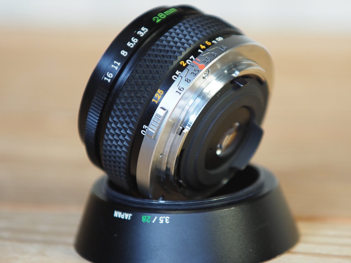 レンズ沼あれこれ：OLYMPUS OM-SYSTEM G.ZUIKO AUTO-W 28mm F3.5｜ひっ  