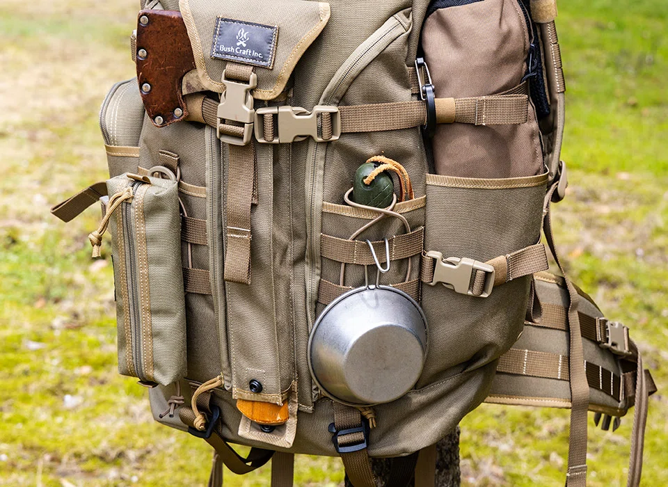 Bush Craft inc ×MAGFORCE ブッシュクラフト バックパック OD Bush Craft inc ×MAGFORCE ブッシュクラフト バックパック OD