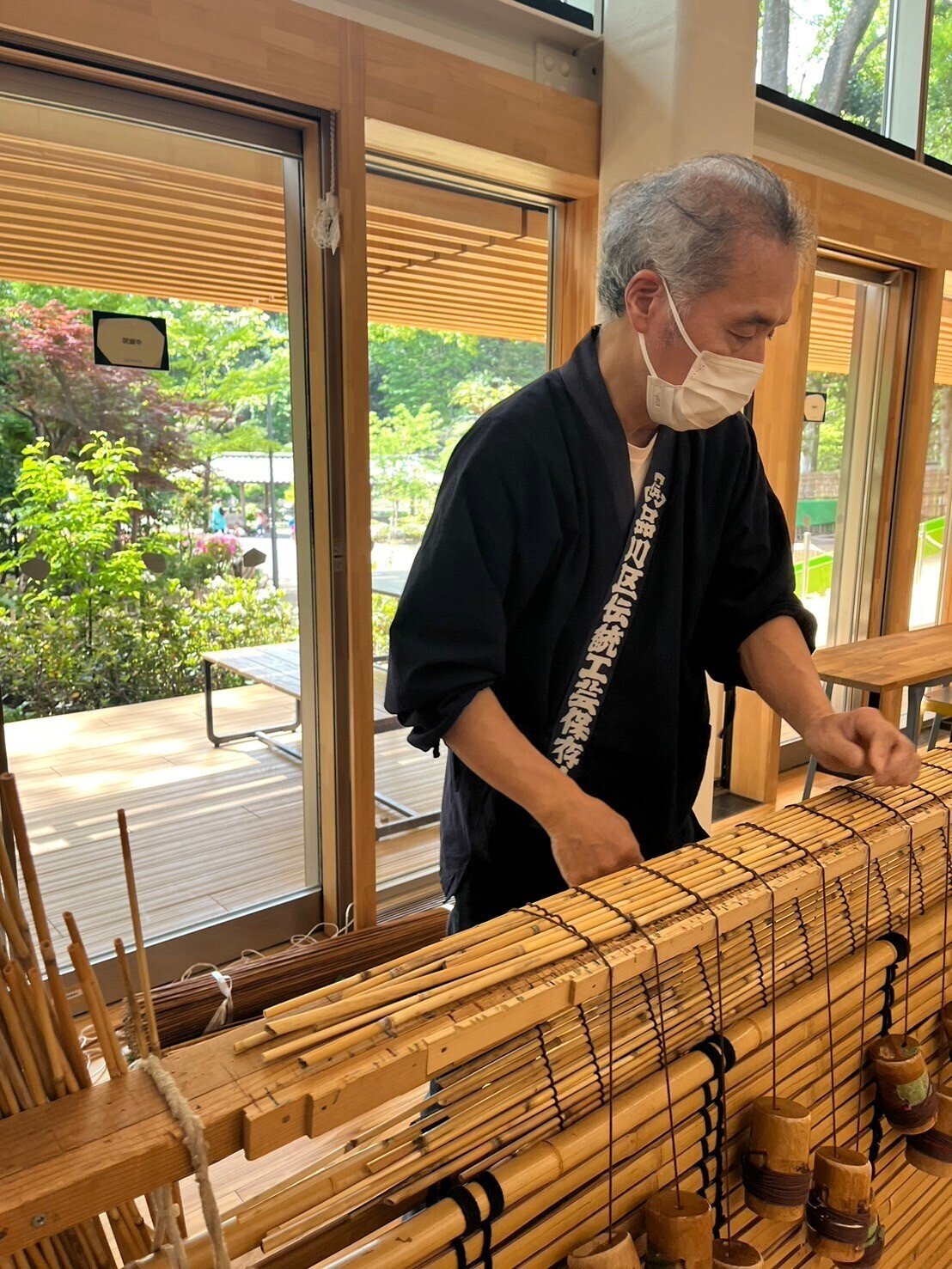 職人技を間近で見てみませんか？（江戸すだれ）｜品川職人組