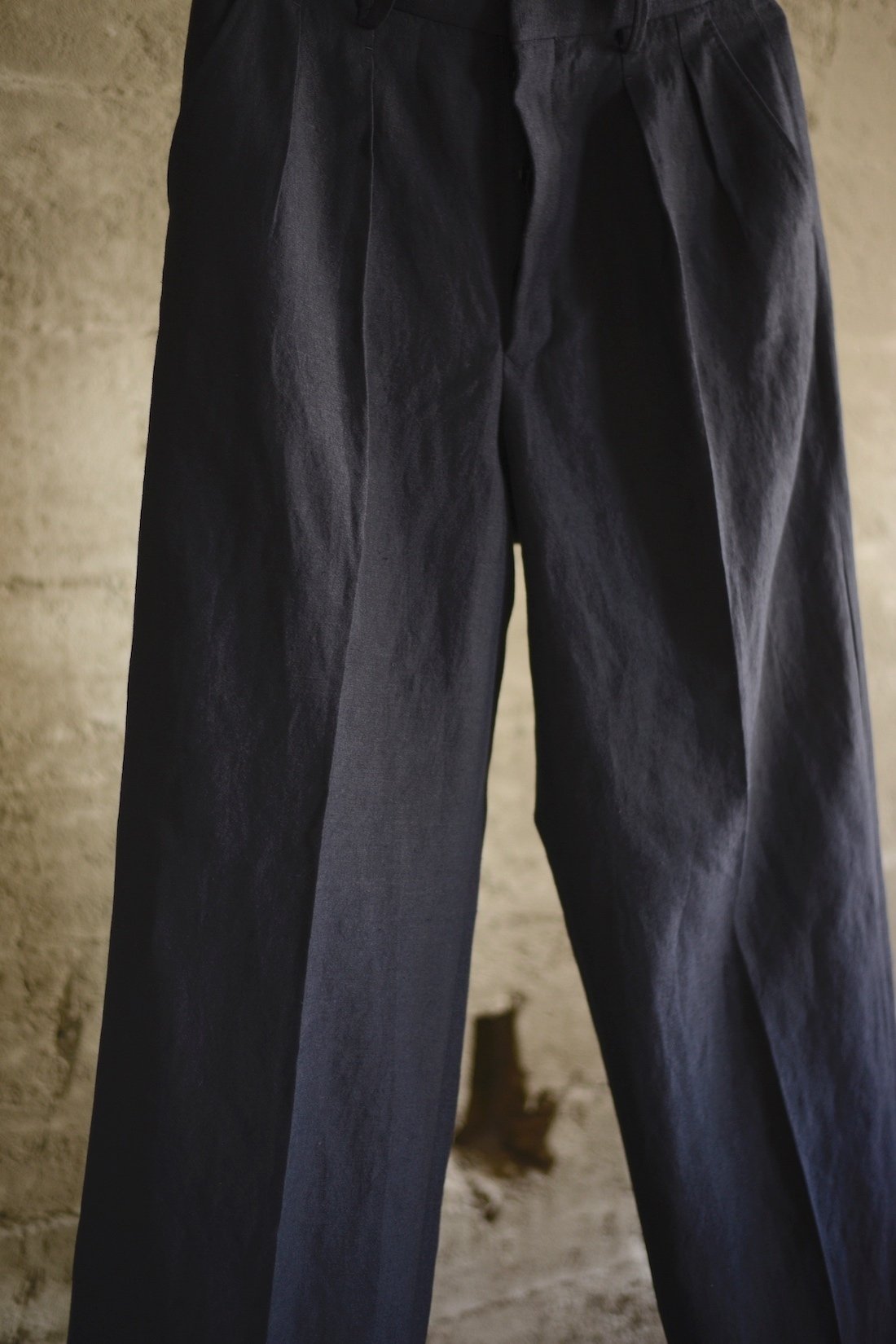 【Nikki】W/LI 2TUCK WIDE TAPERED W/LI 2TUCK WIDE TAPERED TROUSERS - 香川県高松市のセレクト