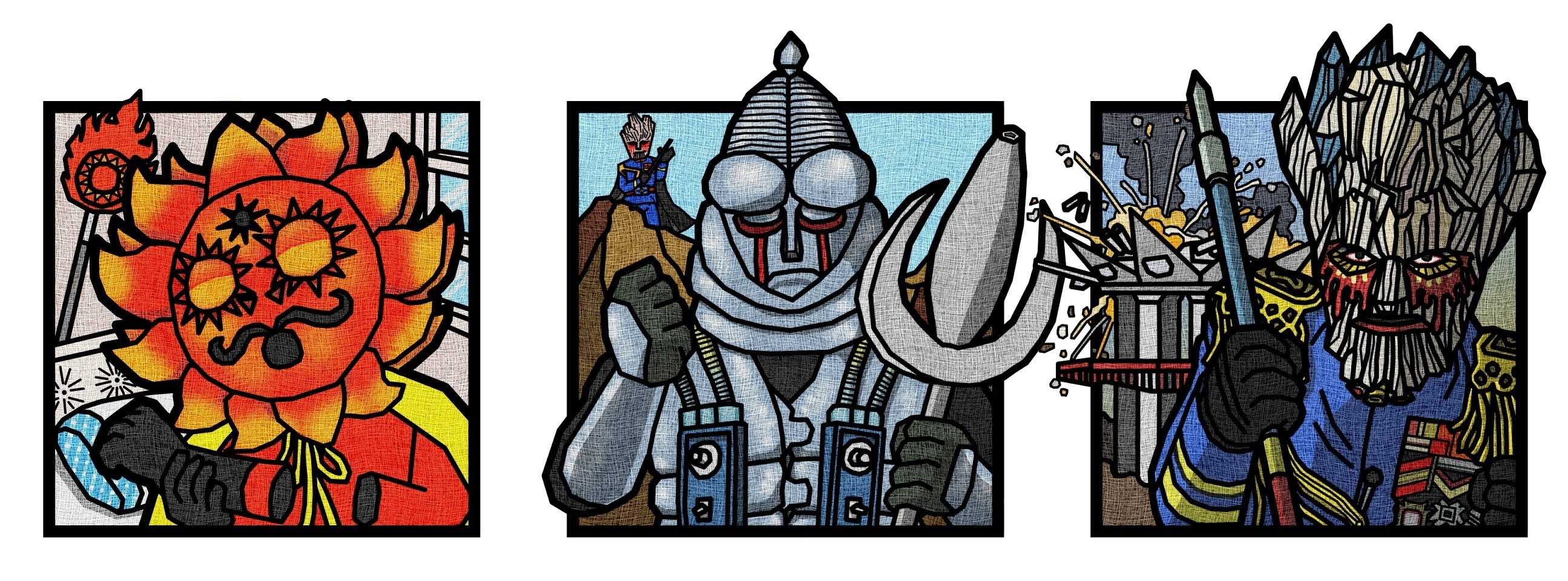 ワルモノ絵】黒十字軍に栄光あれ！｜メニホビ