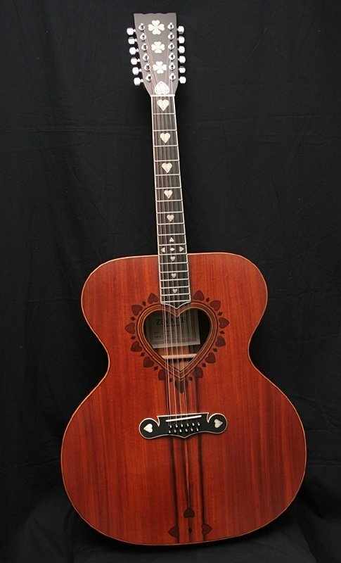 【送料込】【レア】アリアDIAMOND　マツモク製　12弦　整備済　新品弦交換済 ZEMAITIS CAJ-300HS-12 Natural 12弦 エレクトリック