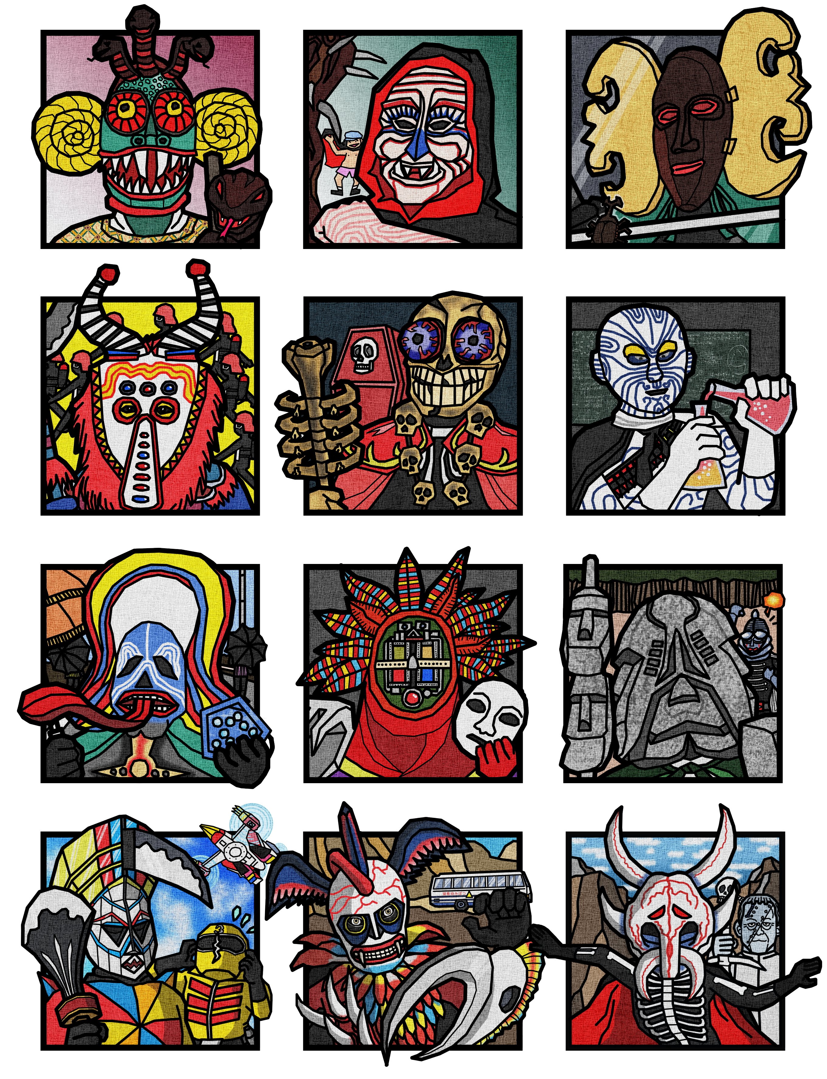 ワルモノ絵】黒十字軍に栄光あれ！｜メニホビ