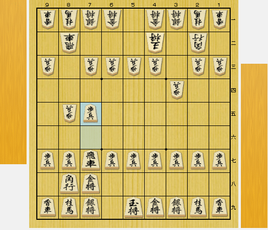 77飛車戦法（無理やり早石田）、「序盤は飛車より角」って言うけど