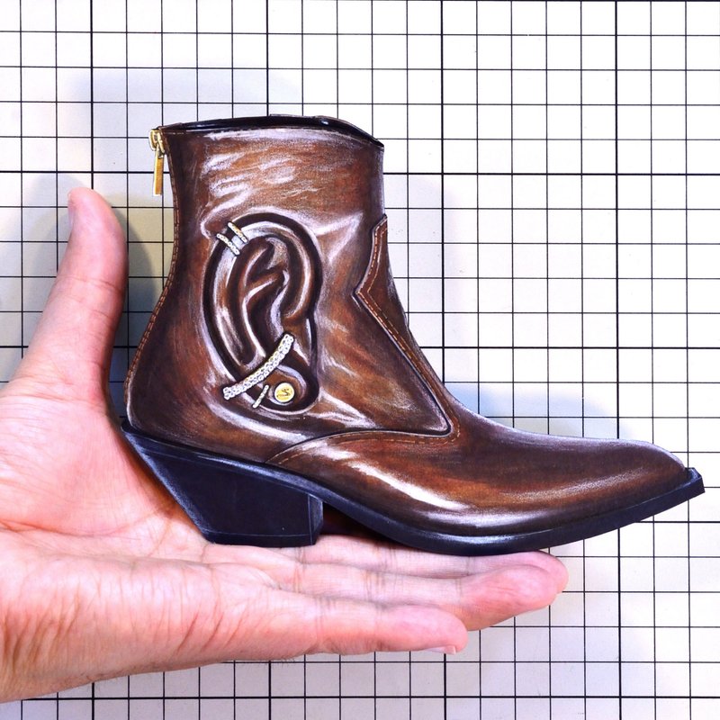 Shoes：02228 “Schiaparelli” Pierced Ear Boot（FW2024）