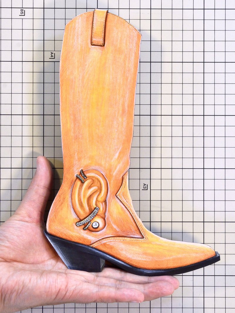 Shoes：02229 “Schiaparelli” Pierced Ear Cowboy Boot（FW2024）