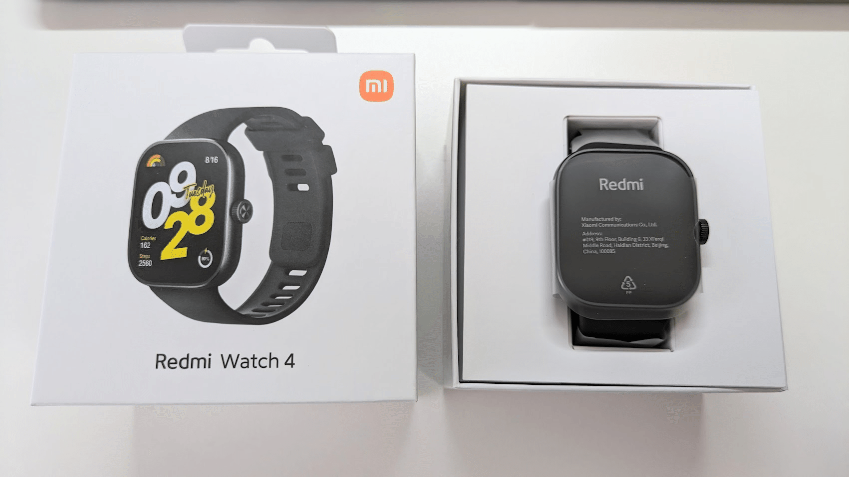 Redmi Watch 4 ブラック 本体　美品 新品未開封^\u2060_\u2060^Xiaomi Redmi Watch4スマートウォッチ Xiaomi mi Redmi
