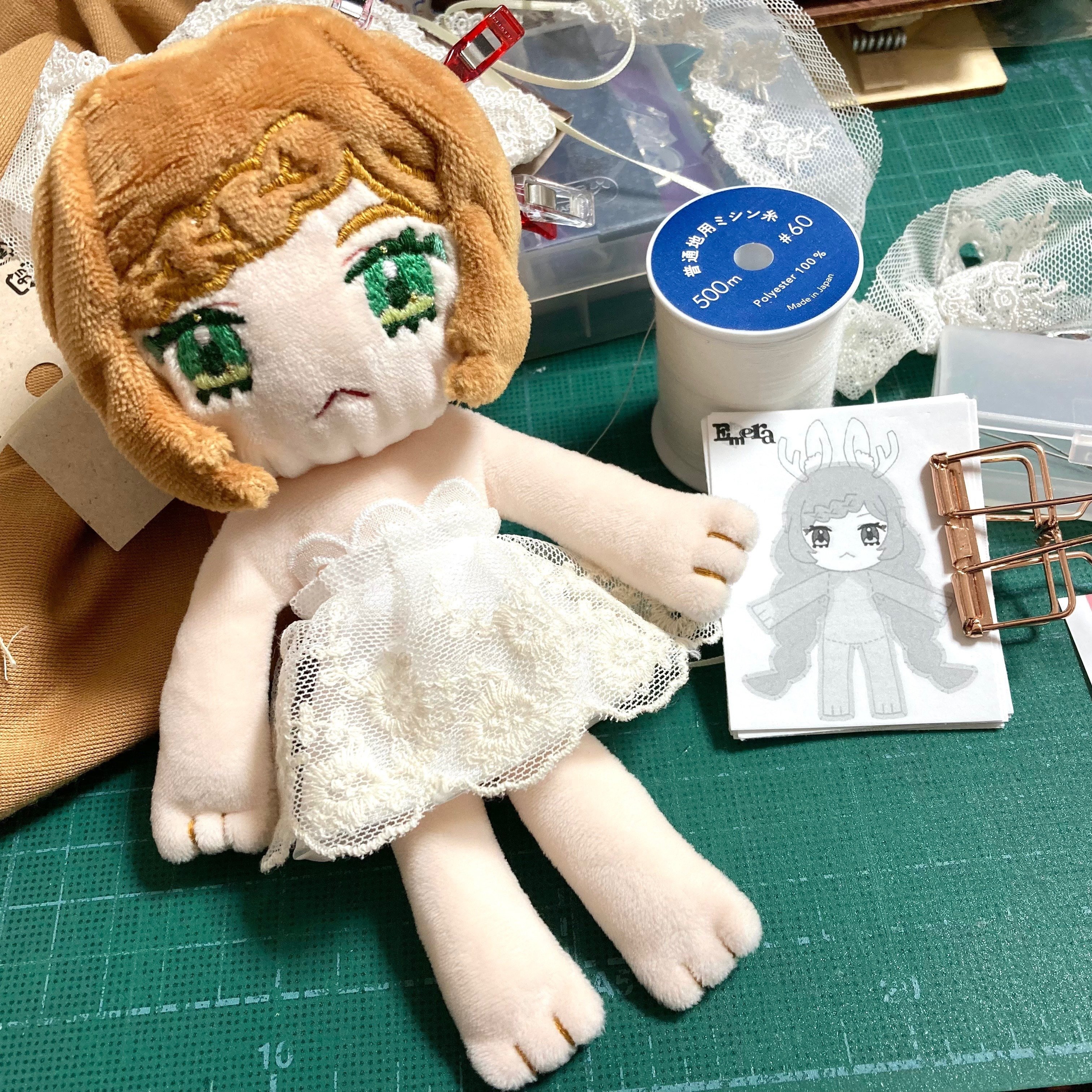 一次創作(オリジナル)ぬいぐるみ作りましたの記録｜やんじ