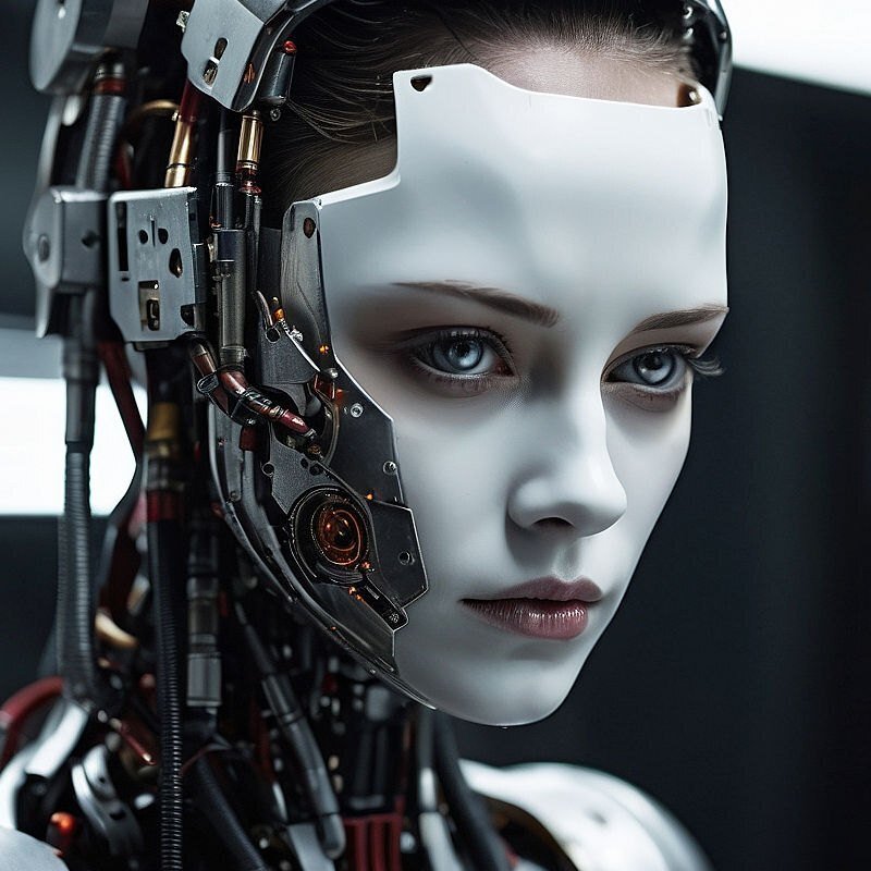 AIロボ,アンドロイド,フリー写真,（20枚）,ロボット,ハイテク,未来,AI画像生成,無料（フリー素材,フリー画像）01