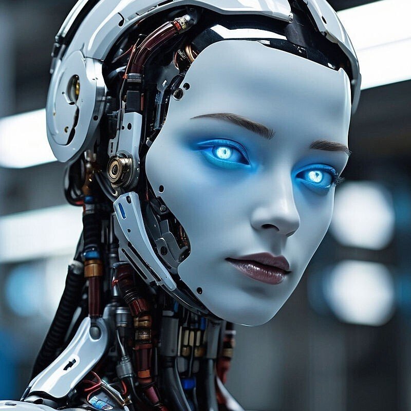 AIロボ,アンドロイド,フリー写真,（20枚）,ロボット,ハイテク,未来,AI画像生成,無料（フリー素材,フリー画像）06