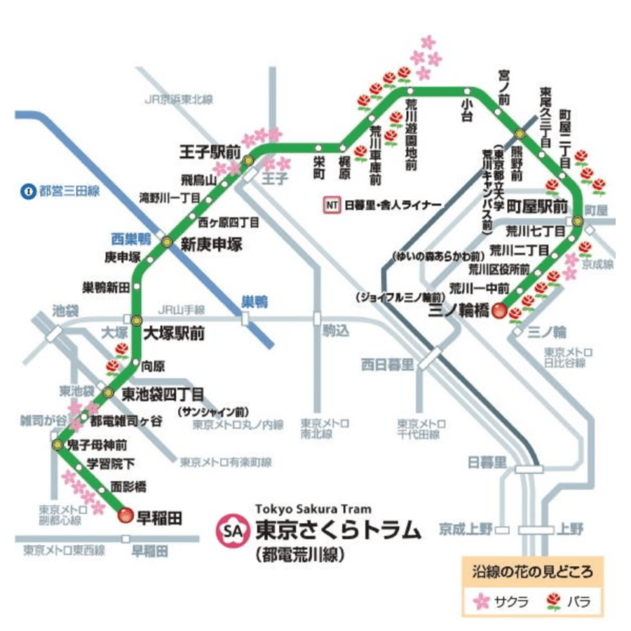 折りたたみ自転車に乗って都営荒川線ポタリング｜しまたか