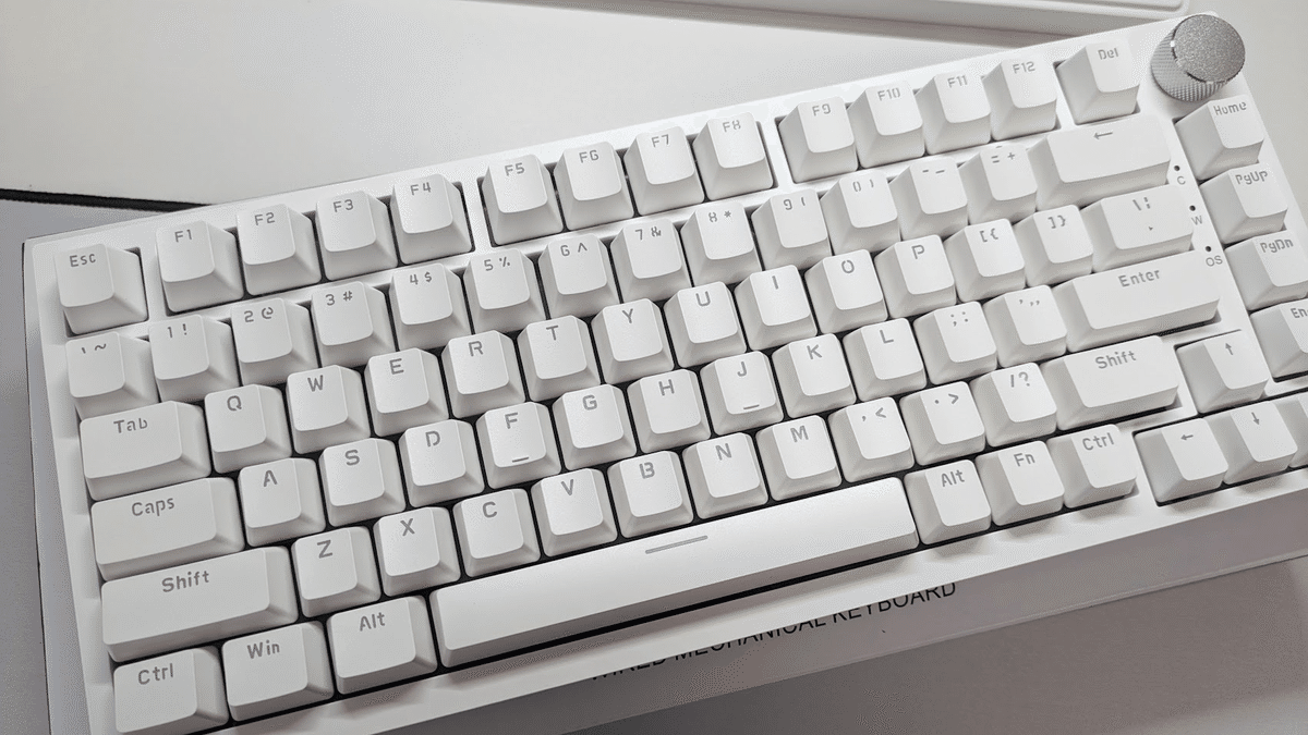 惜しい…】5,000円以下で買えるメカニカルキーボード AJAZZ AK820