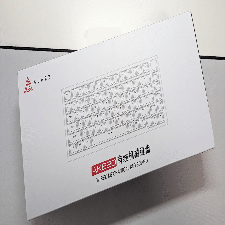 惜しい…】5,000円以下で買えるメカニカルキーボード AJAZZ AK820