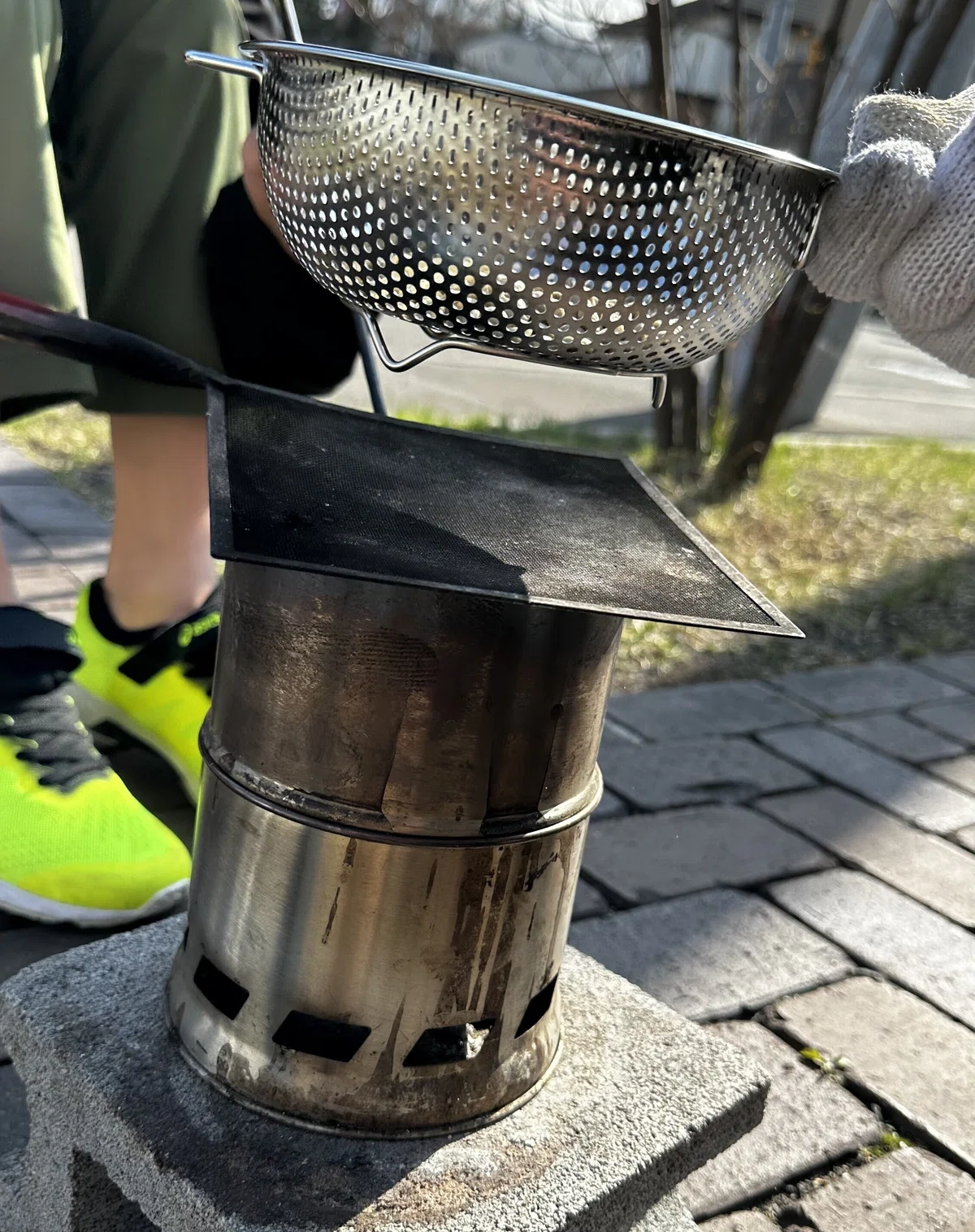 ウッドストーブ コーヒー豆 生豆 ケニアAA