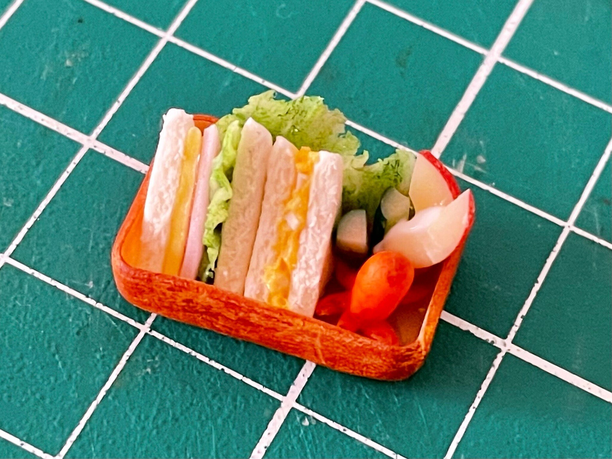 ミニチュア サンドイッチ ミニチュアサンドイッチ DIY | Miniature sandwiches made with Air