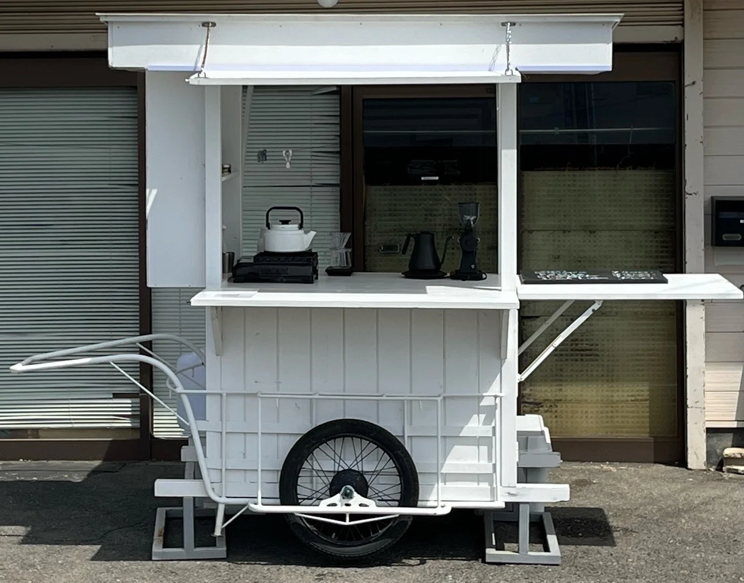 高校生がリアカーコーヒースタンドをオープン｜YUTO トレゾー