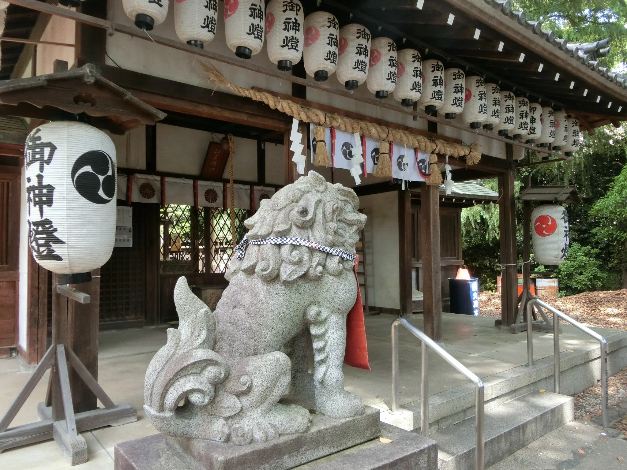 長岡天満宮兼務社「神足神社」レア神様に翻弄!ふ～ん・・あの鳥は