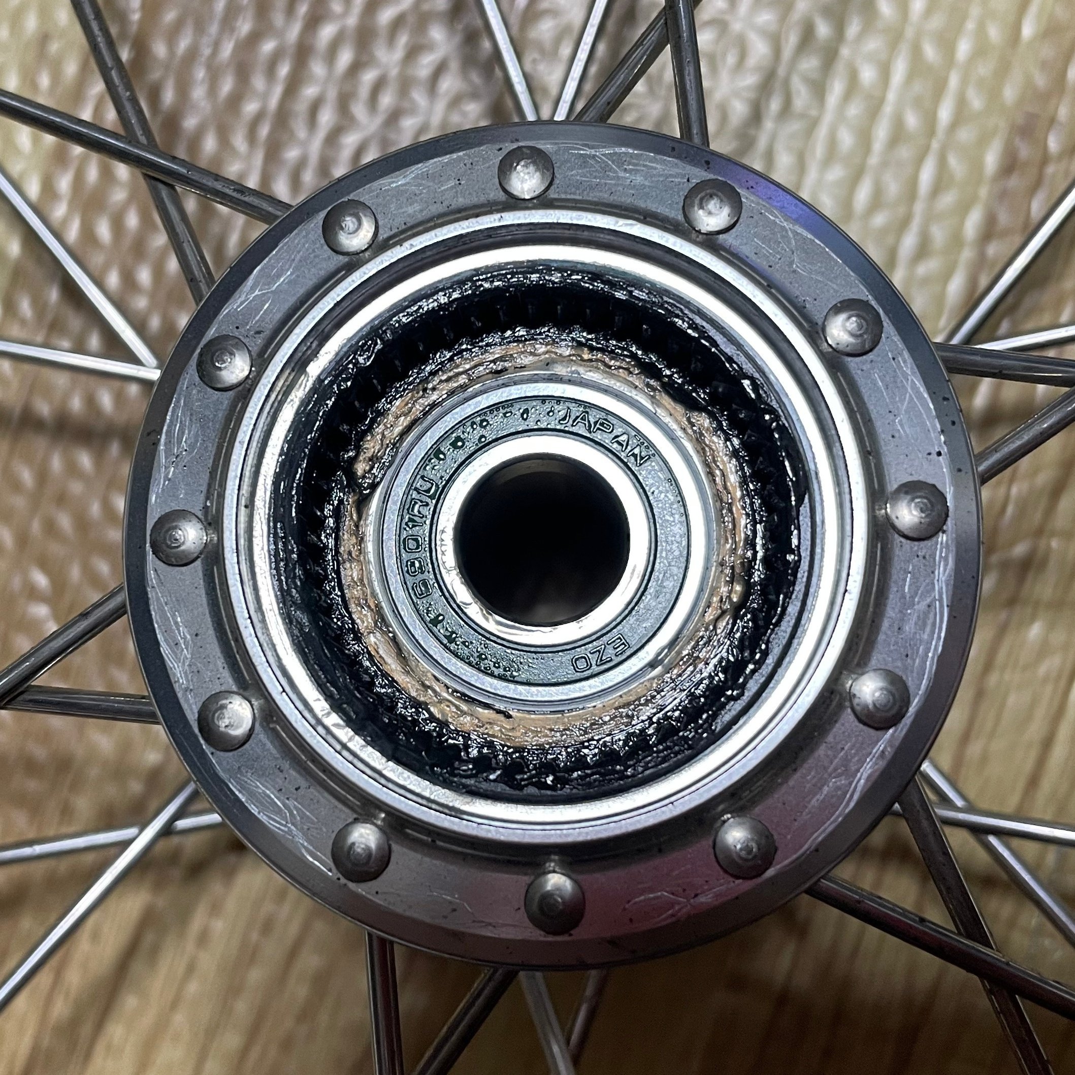 ブロンプトン カスタムホイール静音化｜nono