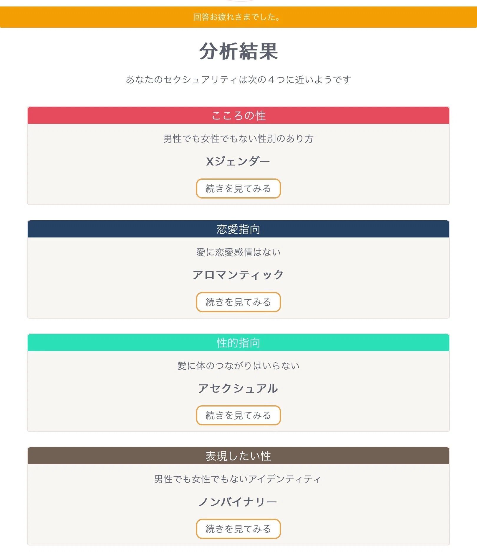 ア セクシャル 診断