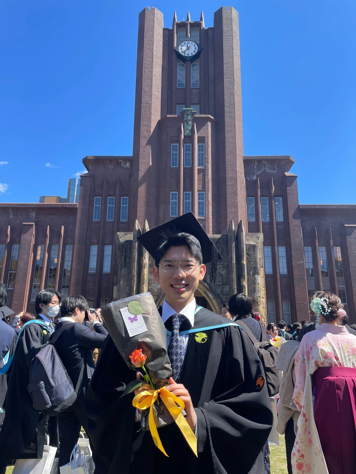卒業式アカデミックガウン 東京大学大学院 新領域（クリントン 
