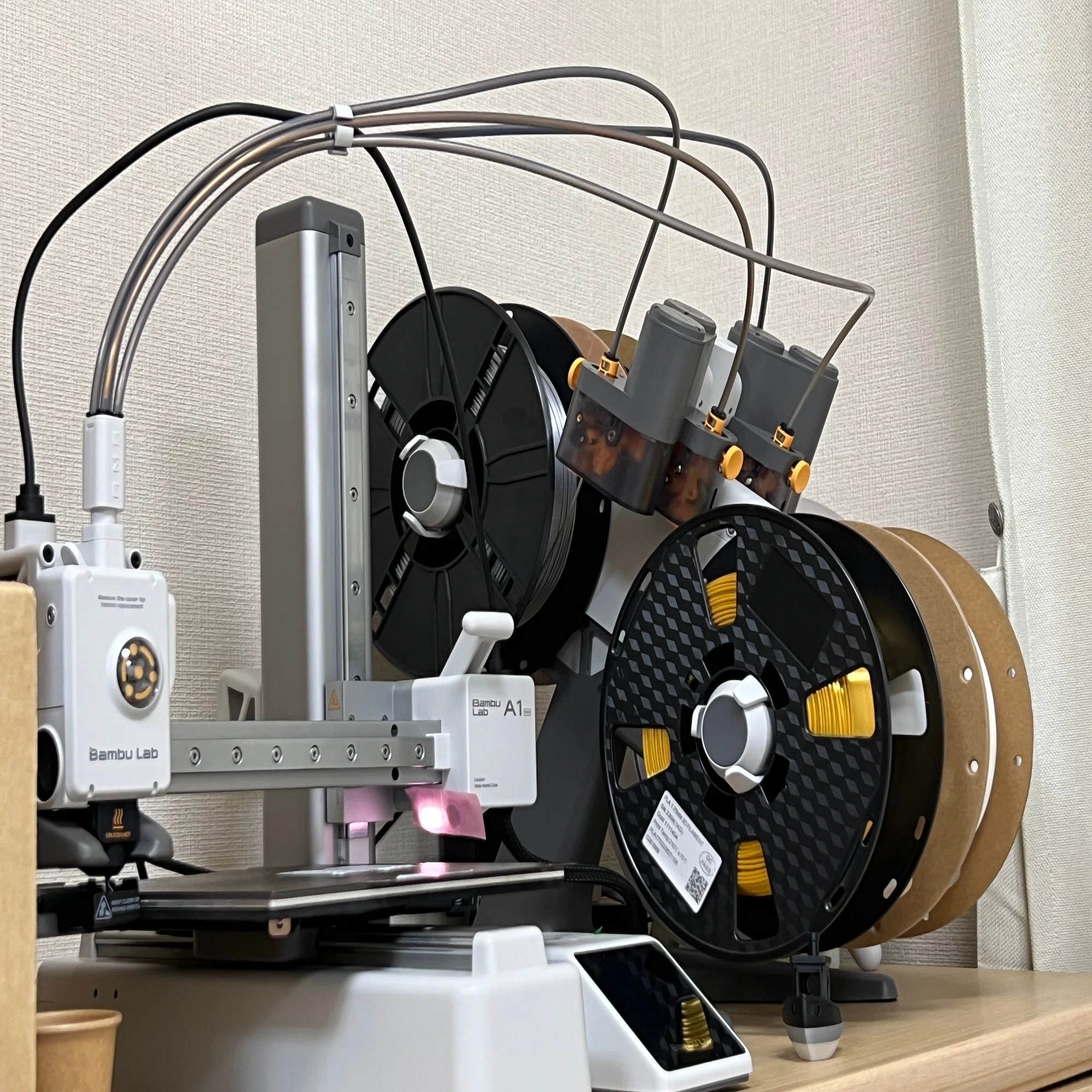 BambuLab A1 mini Comboで多色プリント｜からさわ