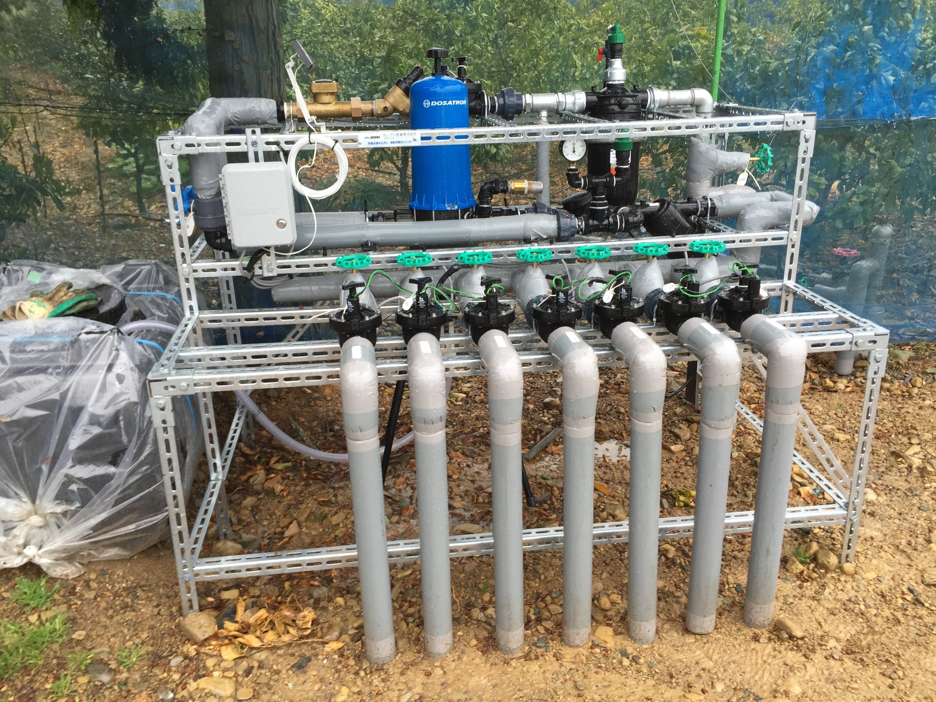 農業】VOL.7 茶園点滴灌水システム-3｜オレゴン産業株式会社