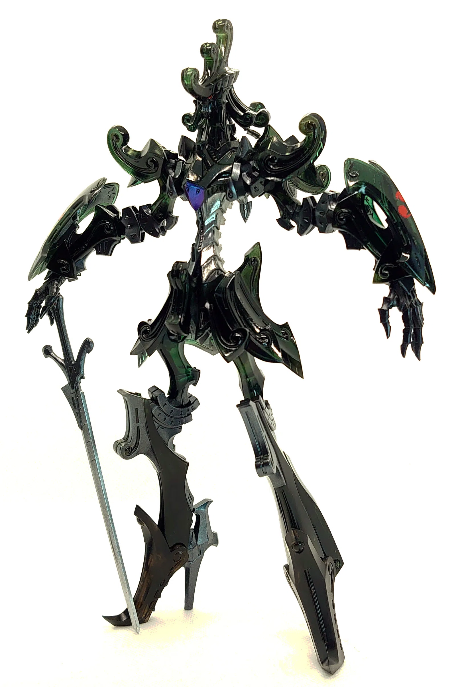 fss 1/100 ダッカス・ザ・ブラックナイト 塗る 塗装済み完成品