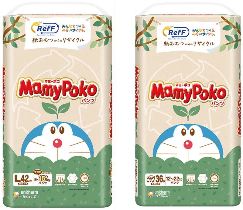 RefF商品一般発売スタート！ベビー用のマミーポコパンツ、猫ちゃん用の