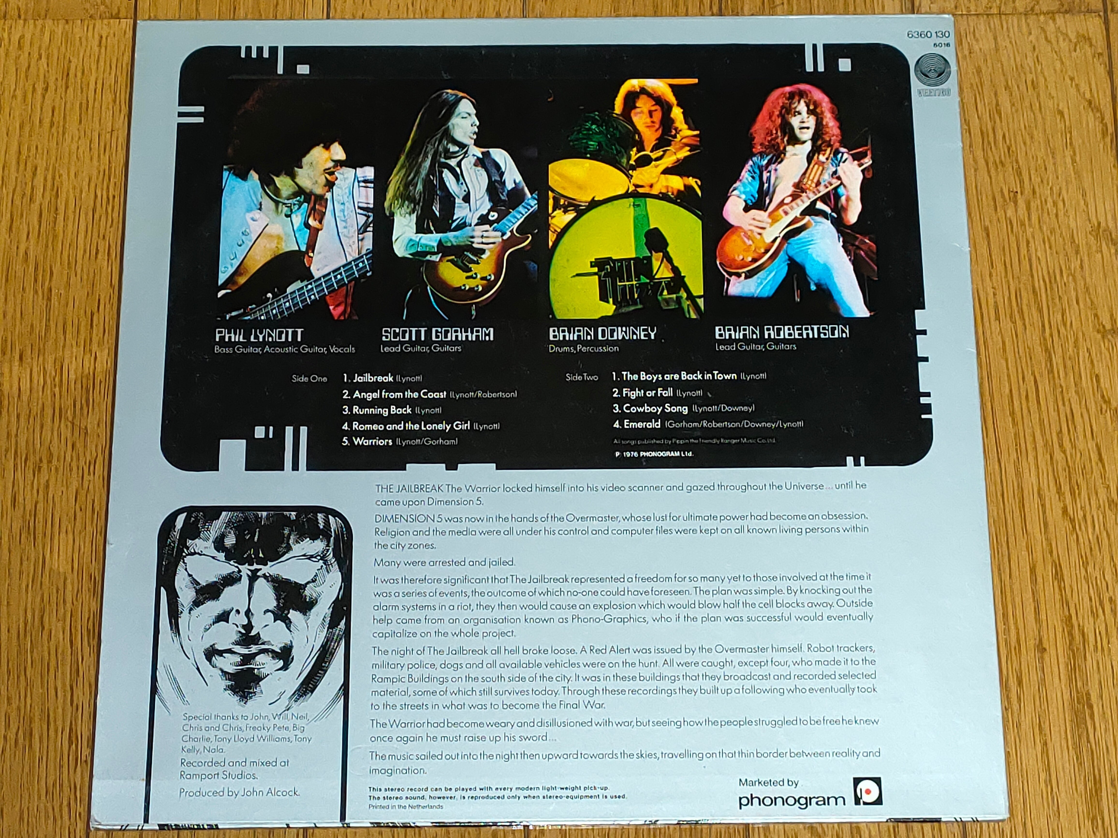 海賊盤】Thin Lizzy Jailbreak ジョンサイクス初演公演 - メルカリ