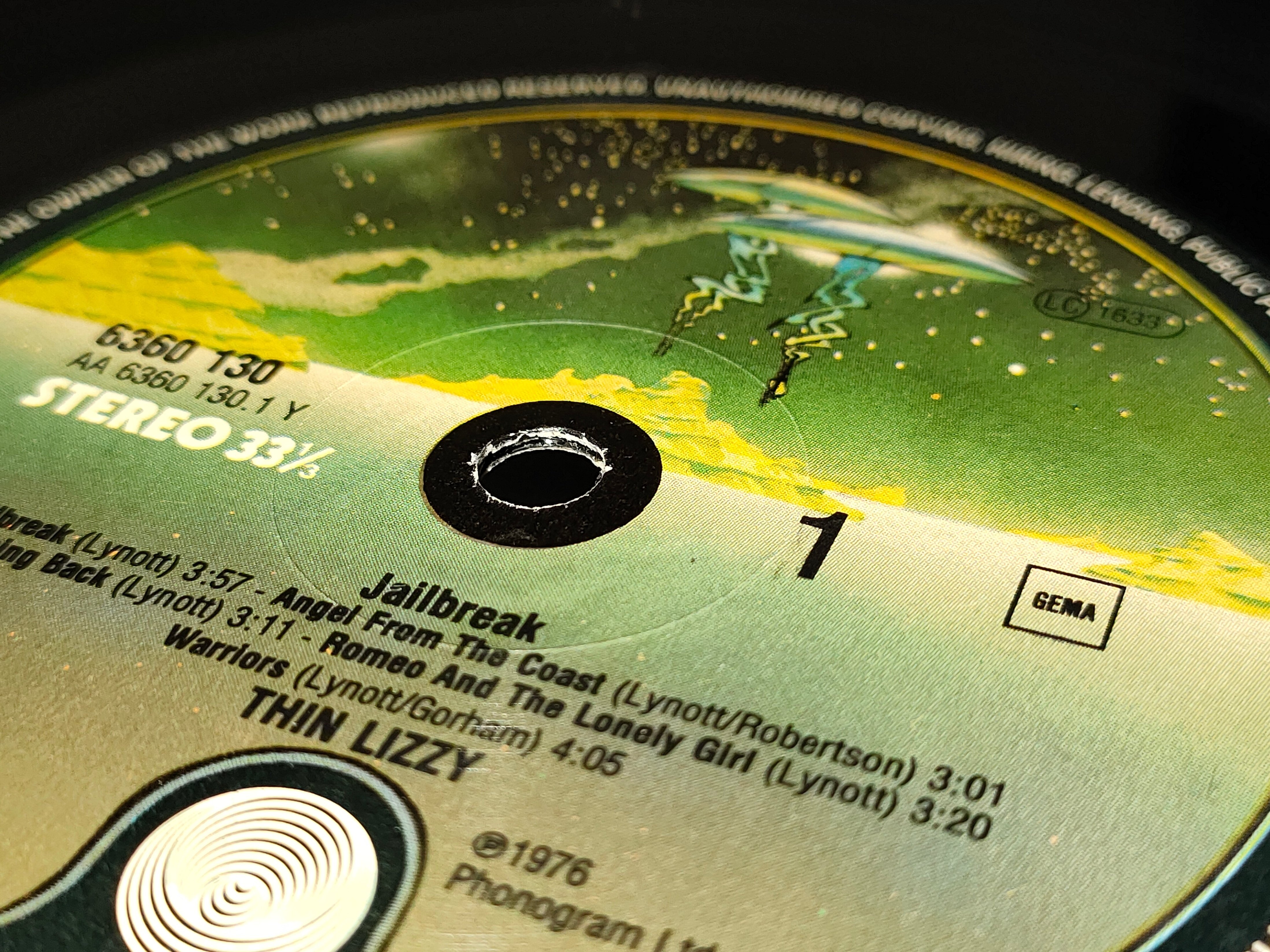 Jailbreak】(1976) Thin Lizzy ブリティッシュロック凋落の時代