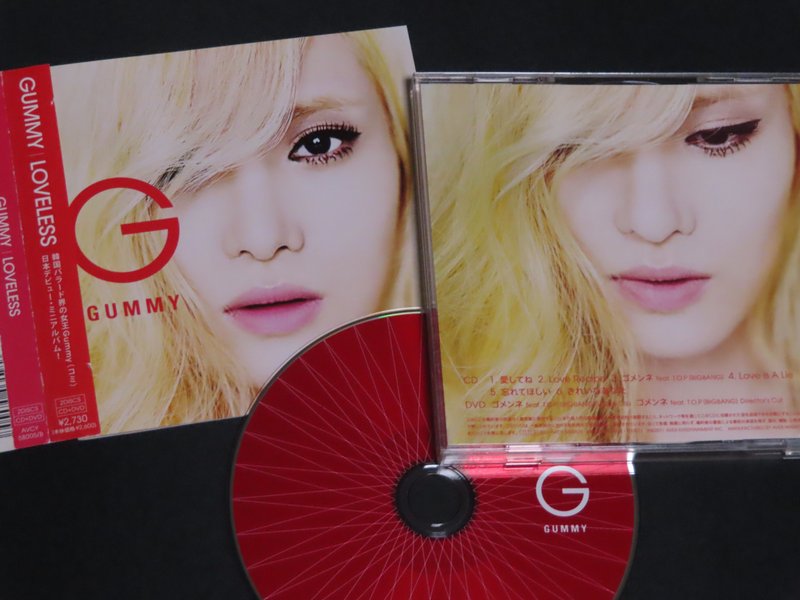 거미 Gummy コミ EP "Loveless" CD+DVD (2011) AVCY-58005/B