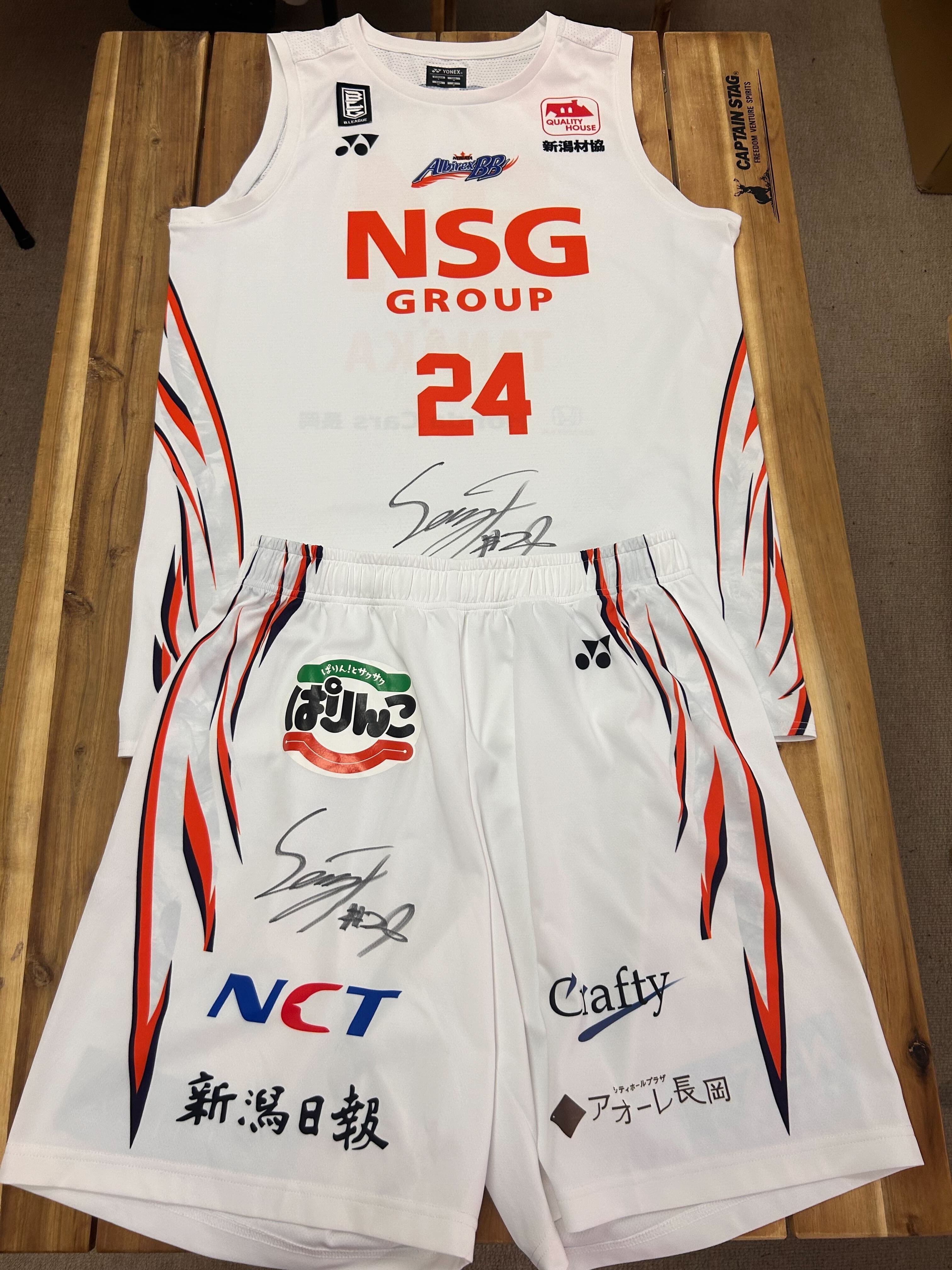 24 田中 成也 選手】オークション出品商品｜新潟アルビレックスBB