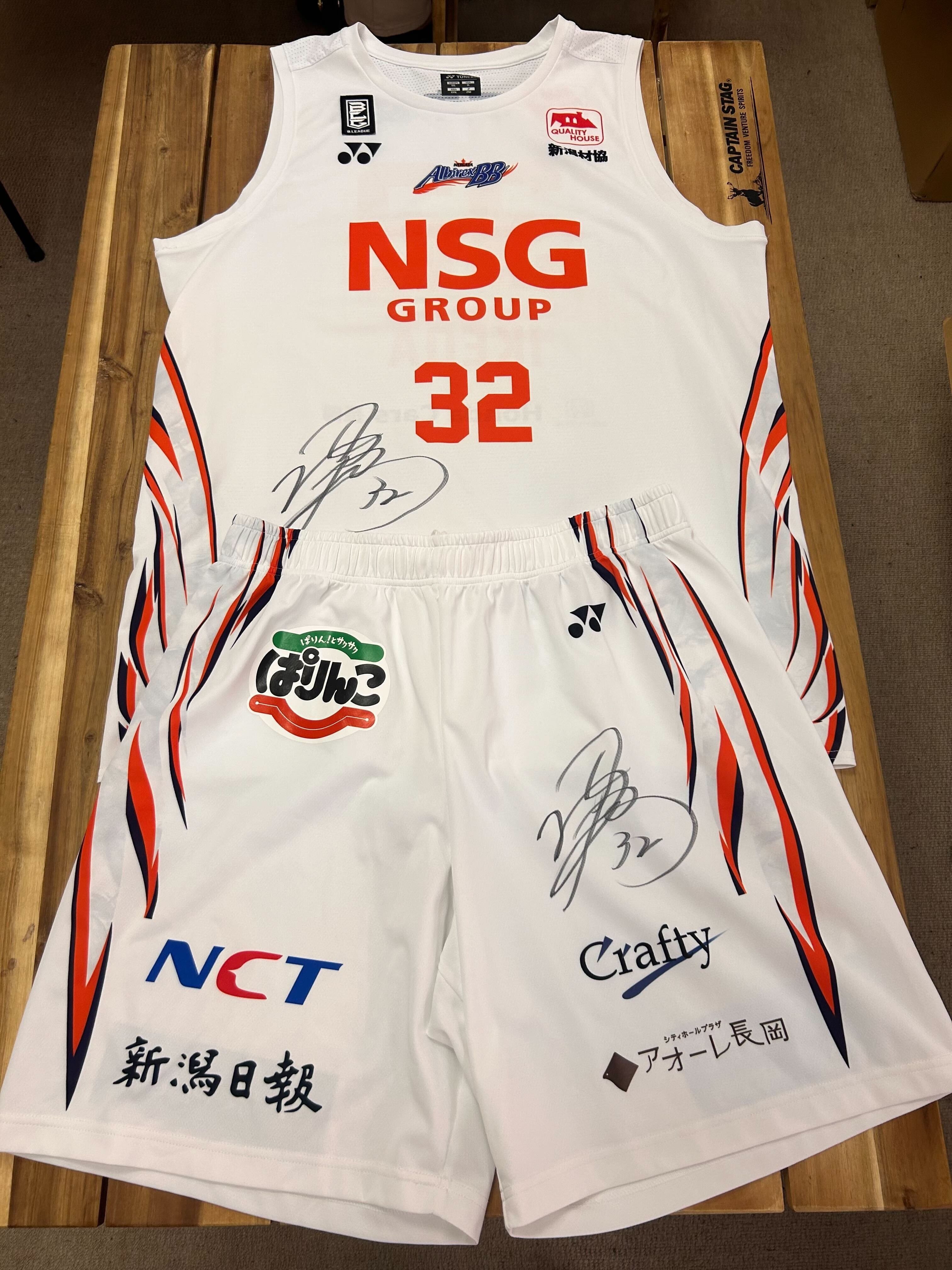 32 池田 雄一 選手】オークション出品商品｜新潟アルビレックスBB