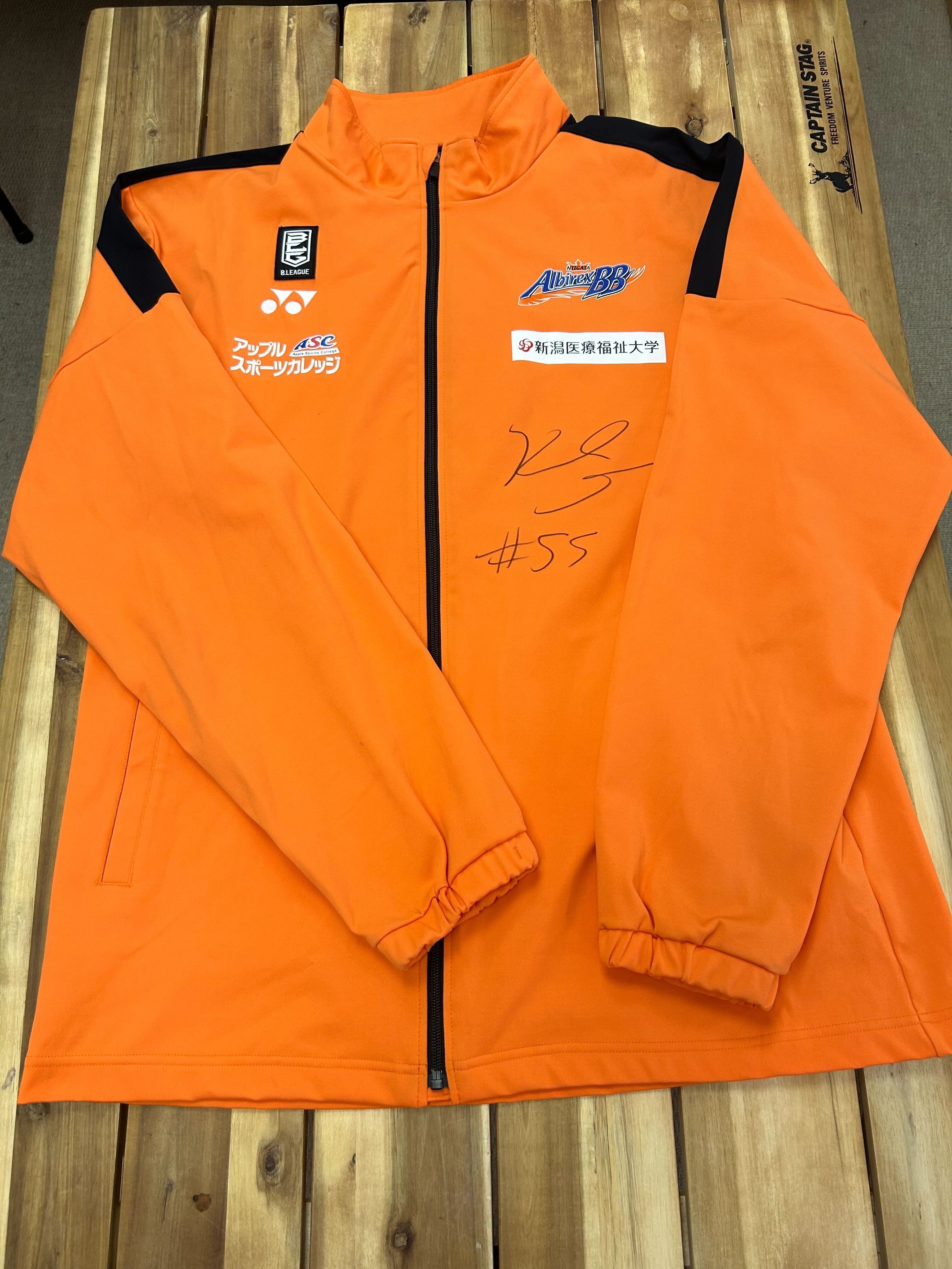 GIANTS ウォームアップジャケット オレンジ/ネイビー GIANTS ウォームアップジャケット オレンジ/ネイビー GIANTS