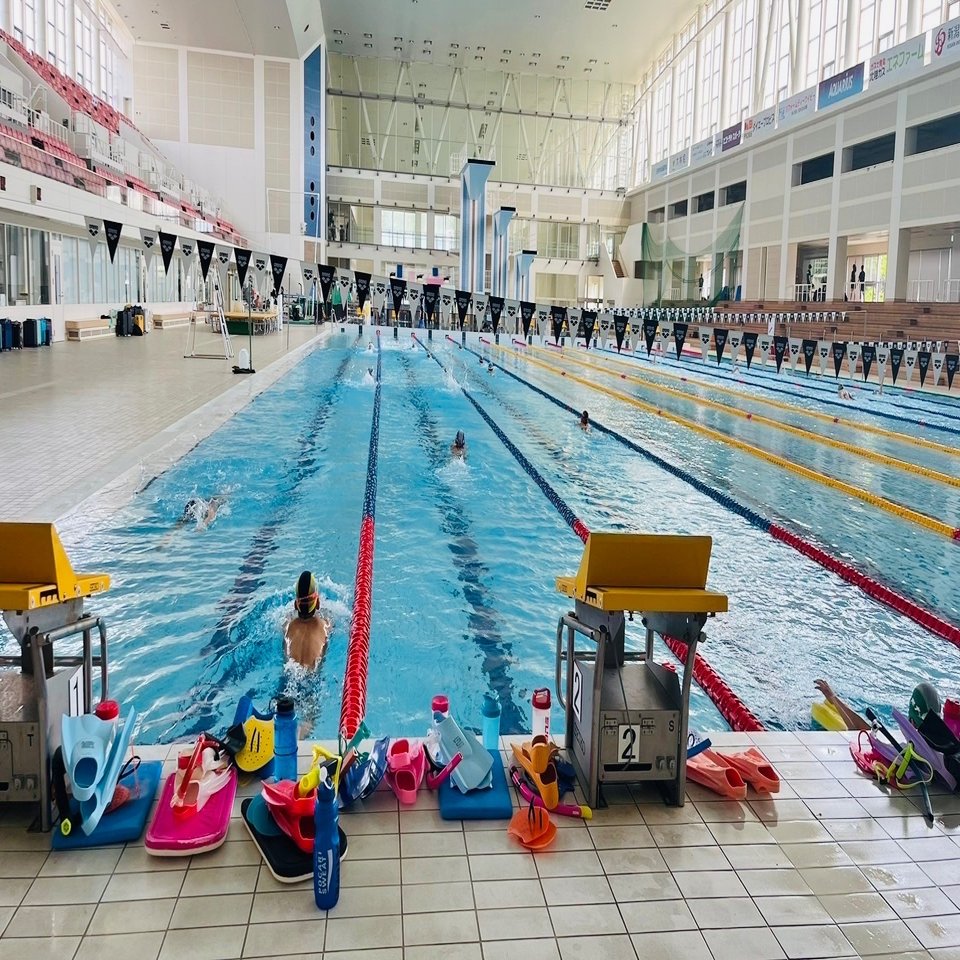 水泳部パフォーマンス 部活動note【水泳部のトレーニング🏋️‍♀️🏋️】｜新潟県立長岡大手高等学校