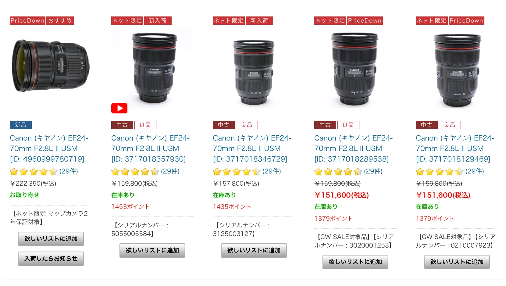 EF24-70mm F2.8L II USM｜タカシ