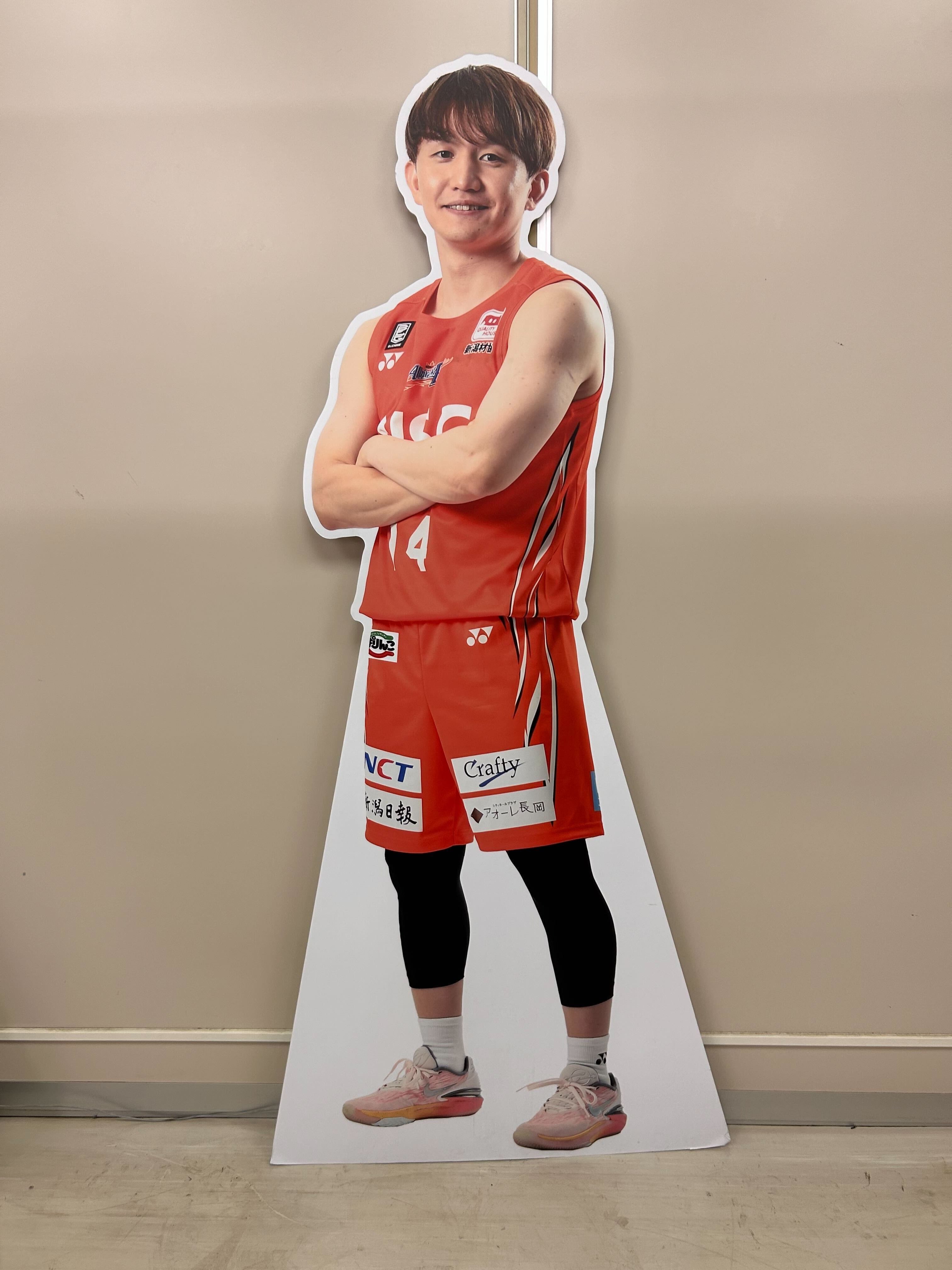 14 冨岡 大地 選手】オークション出品商品｜新潟アルビレックスBB