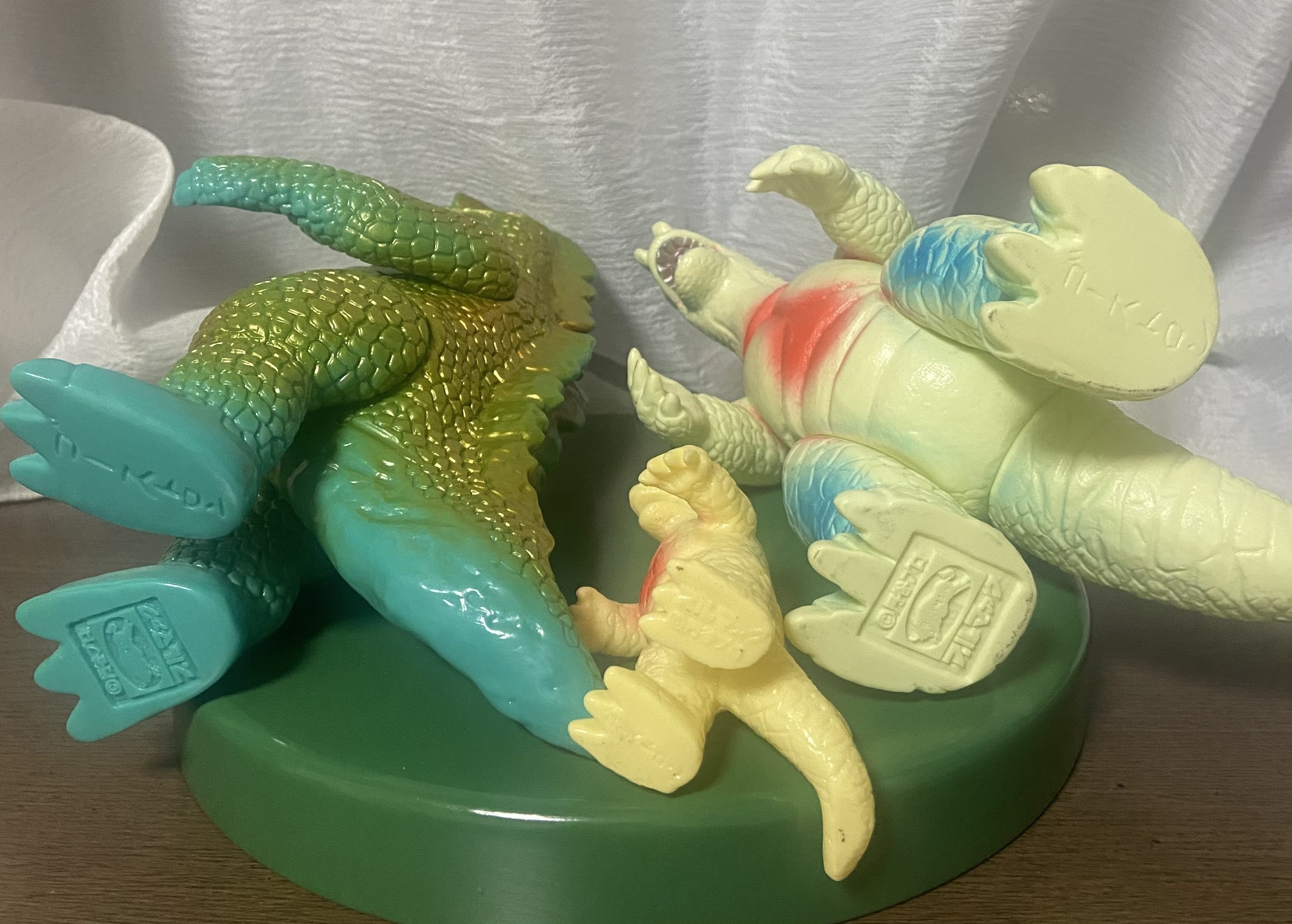 ブルマァク 黄色アーストロン＆黄色ゴーストロン美品平成ビンテージ