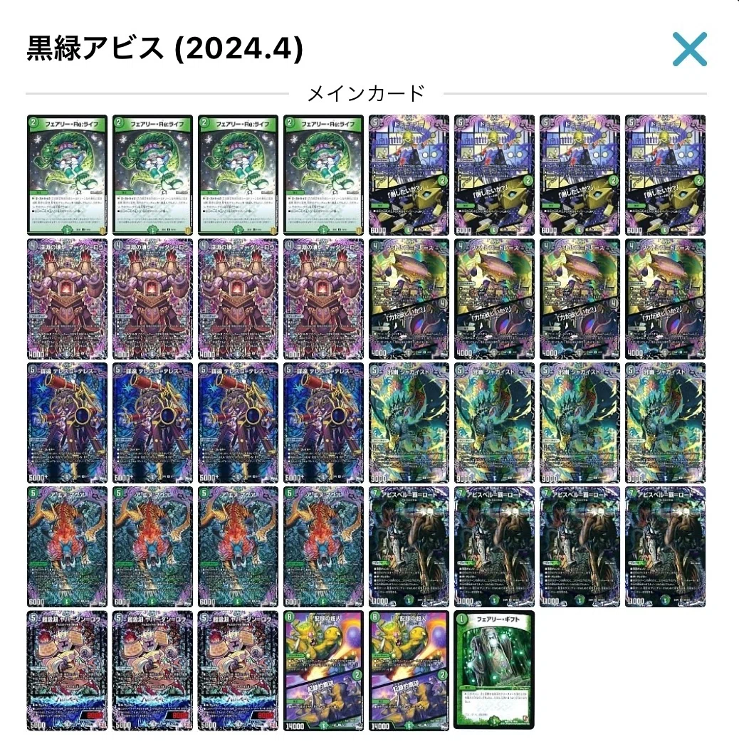 1週間でGPチーム戦優勝した黒緑アビス《デュエマ》｜Rikky