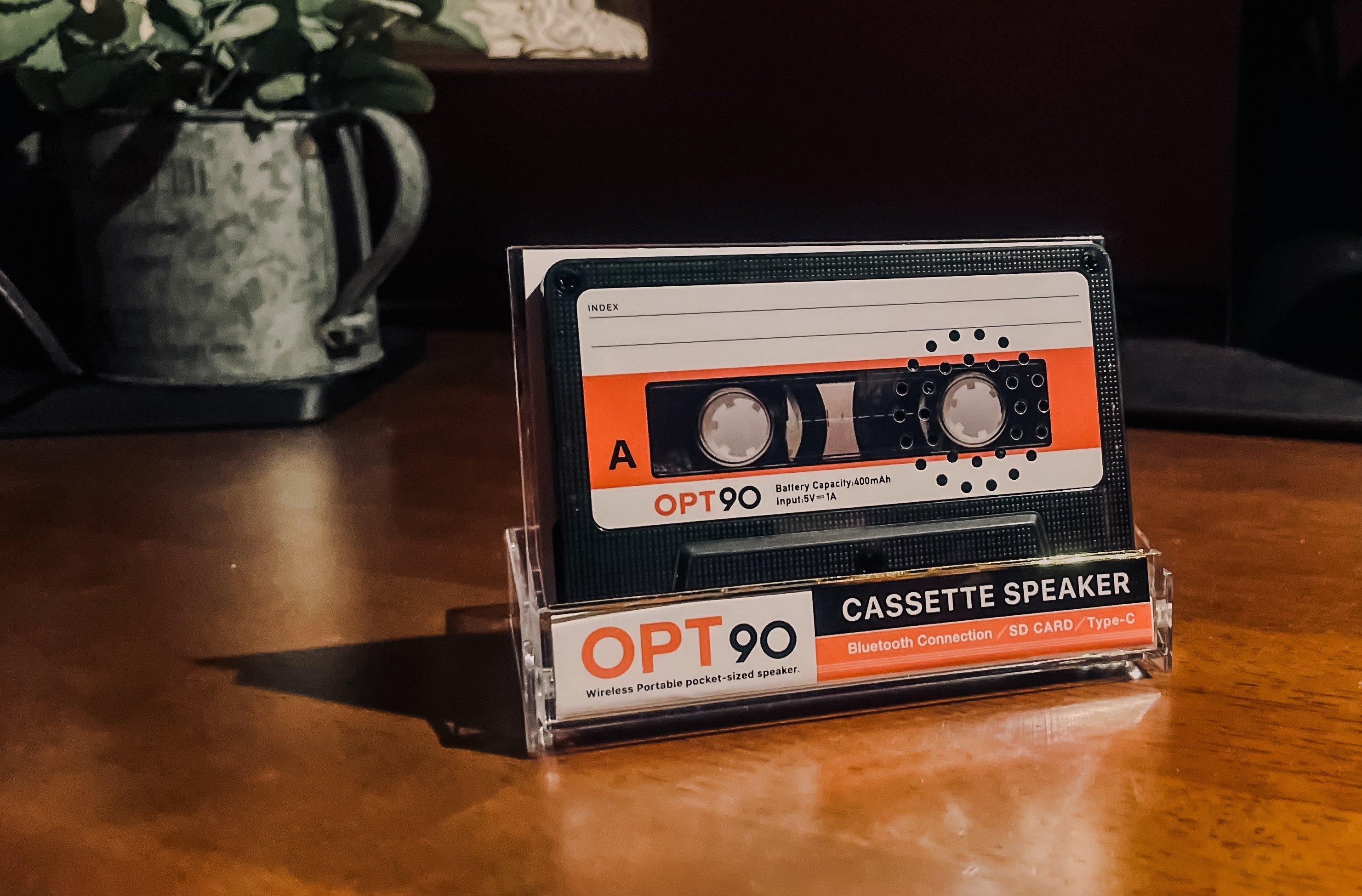 Opt90 カセットスピーカー】 ”エモい”音質と、”レトロなデザイン”が