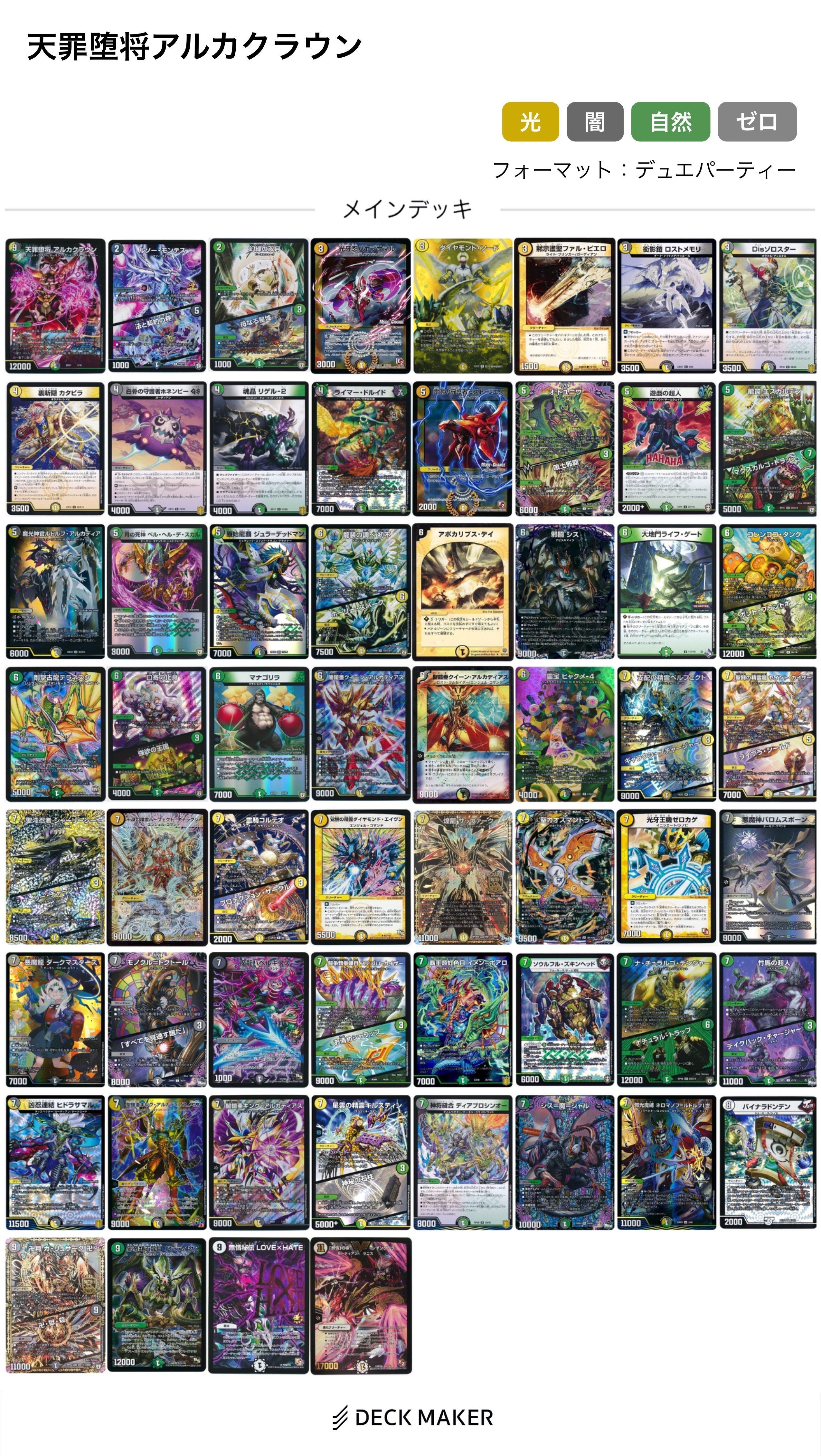 デュエパ&DMEDHデッキ集2024年5月｜しょーみー