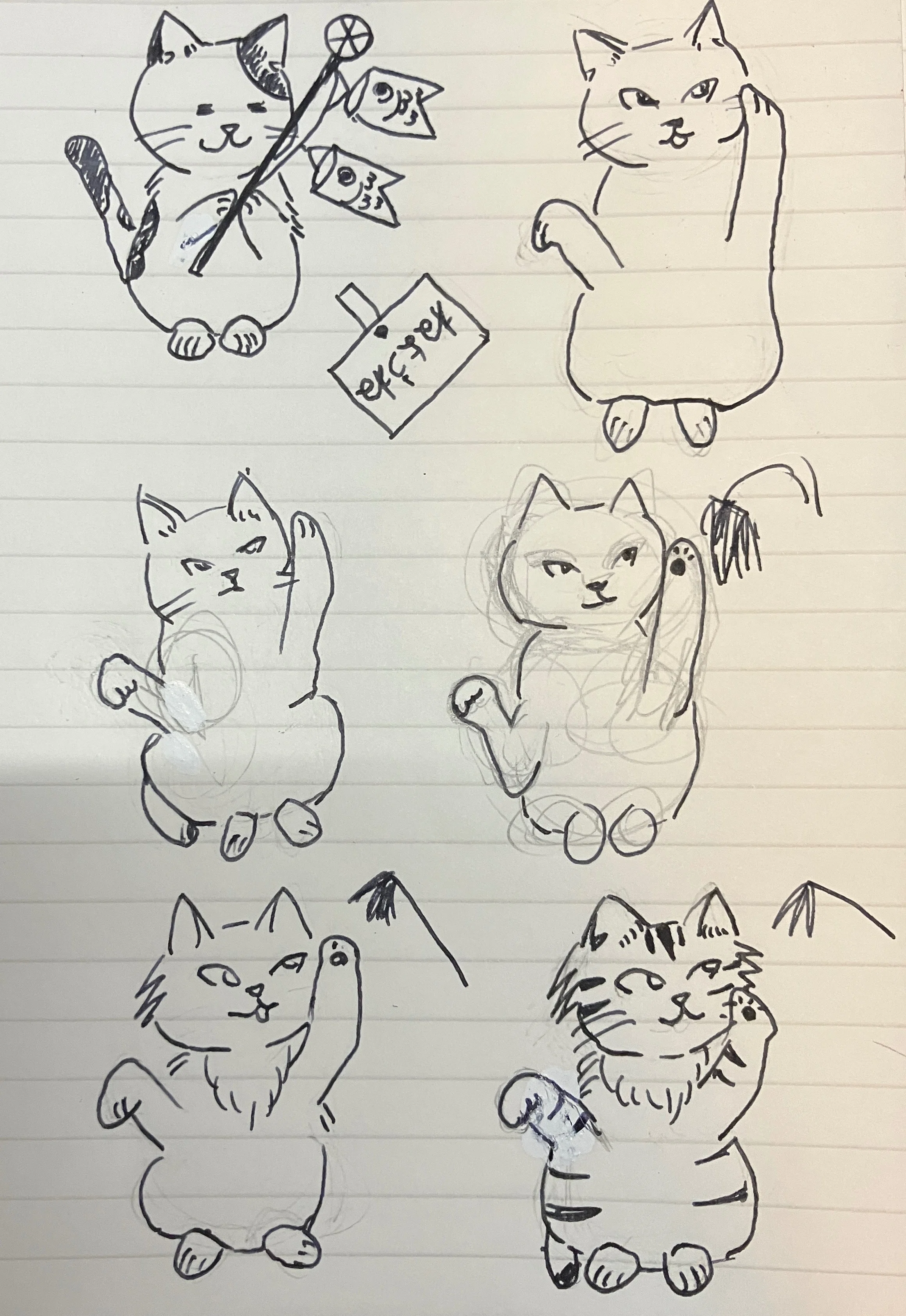 21日目・フェザで動き練習、ねようねこに個性【100日後に猫のかわいい