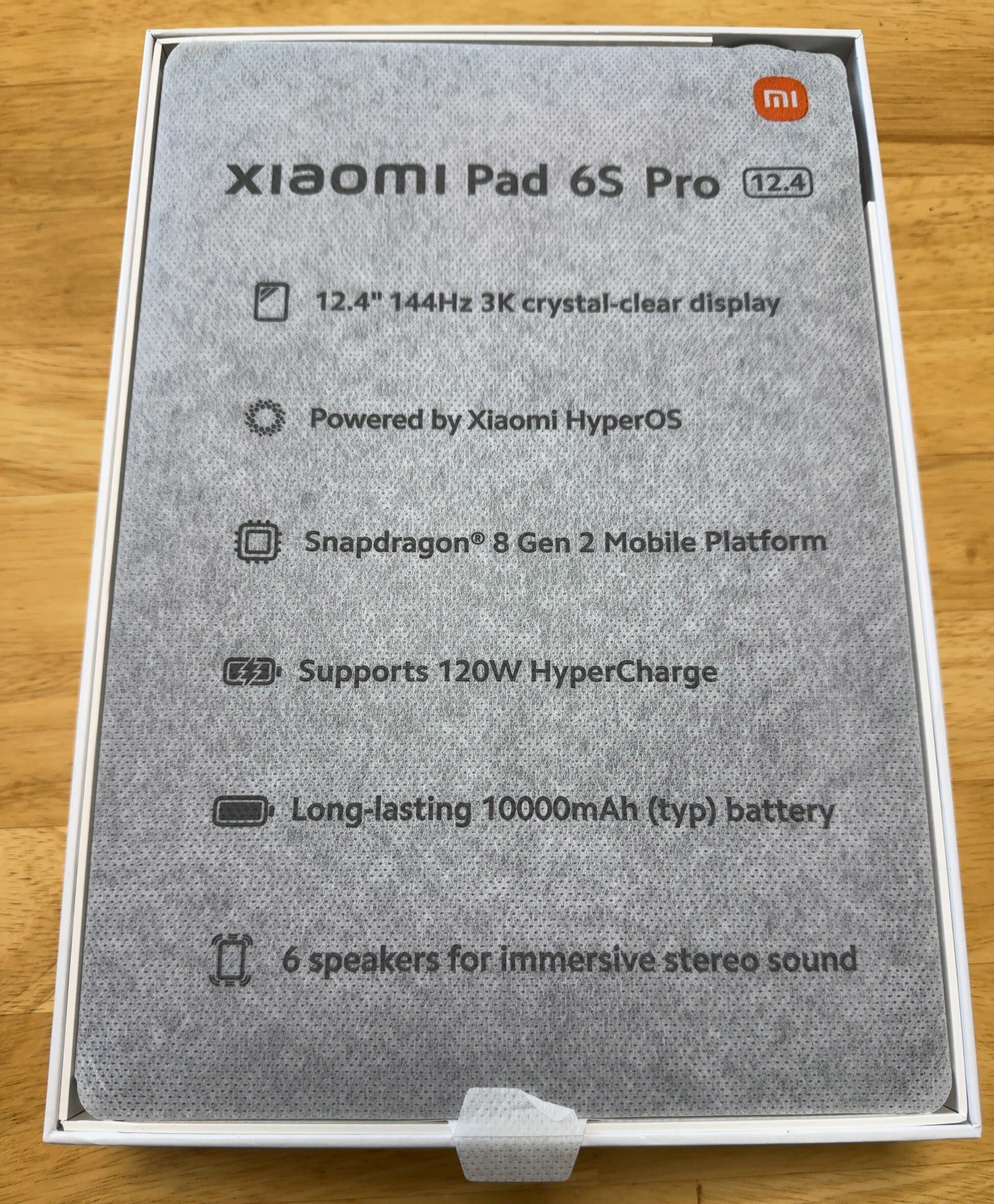 長年のiPadユーザがXiaomi Pad 6S Pro 購入したよ （全般