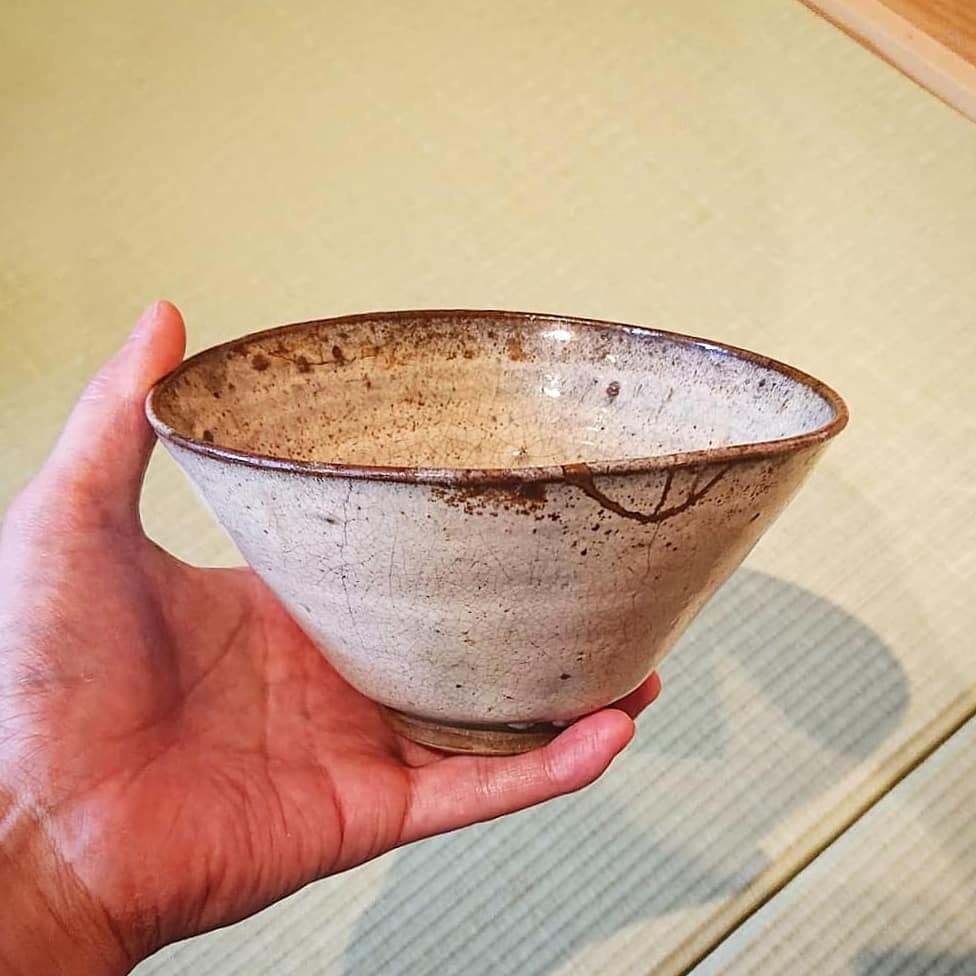 田辺京子足付き陶器ボウル