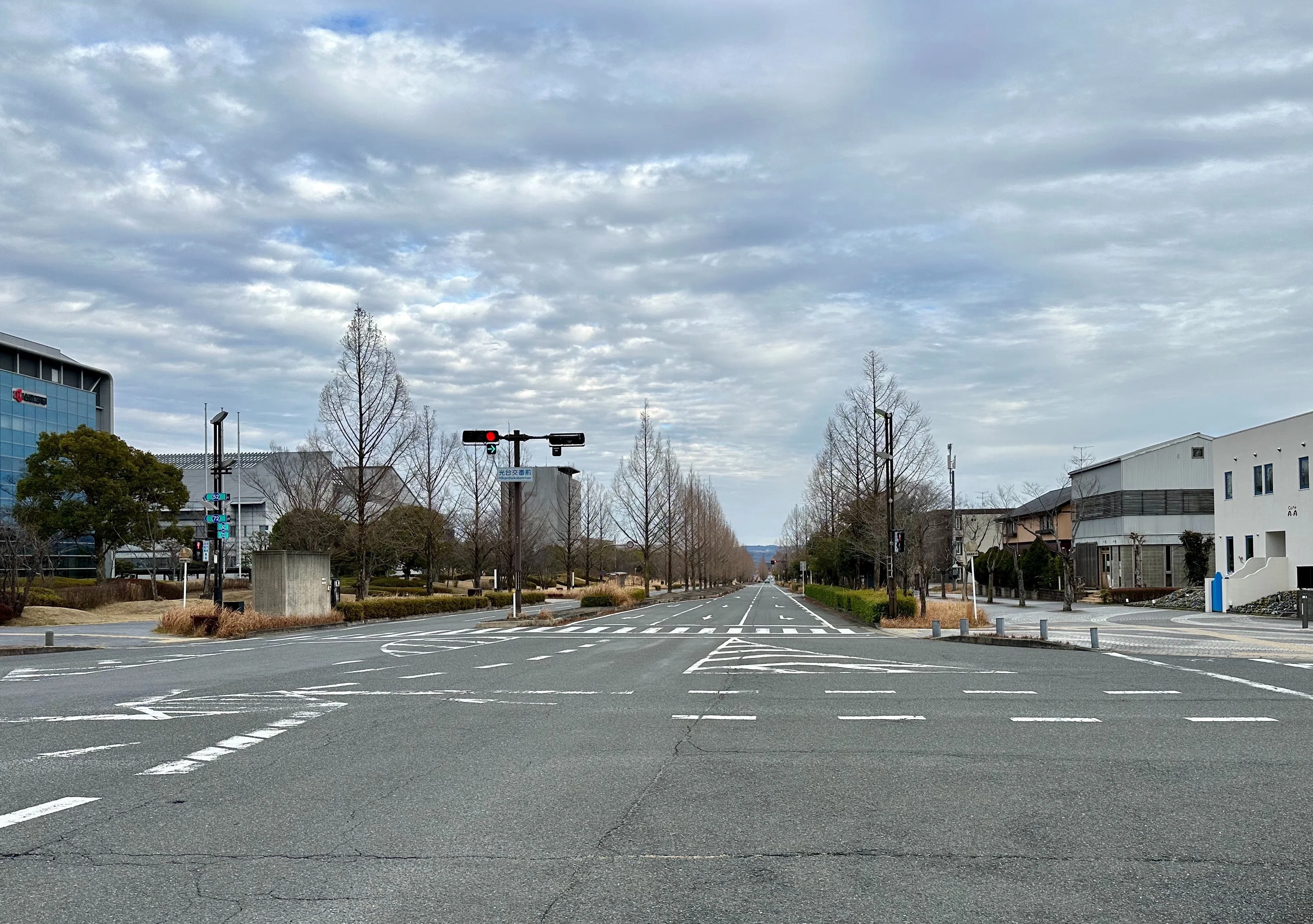 けいはんな学研都市に広がる風景を後にして｜sanchi