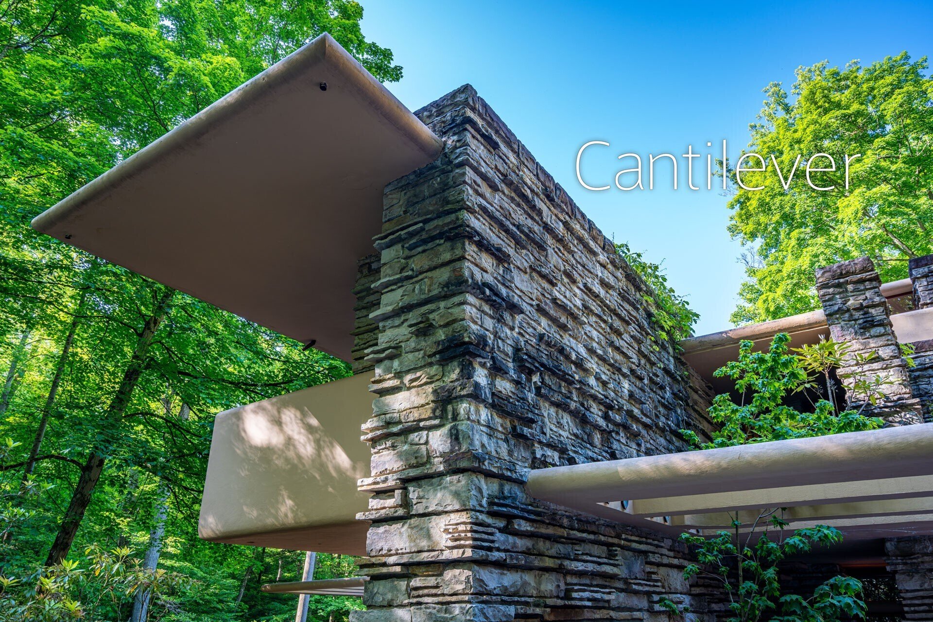 写真多め！フランク・ロイド・ライトの傑作「落水荘」の驚きの視点に