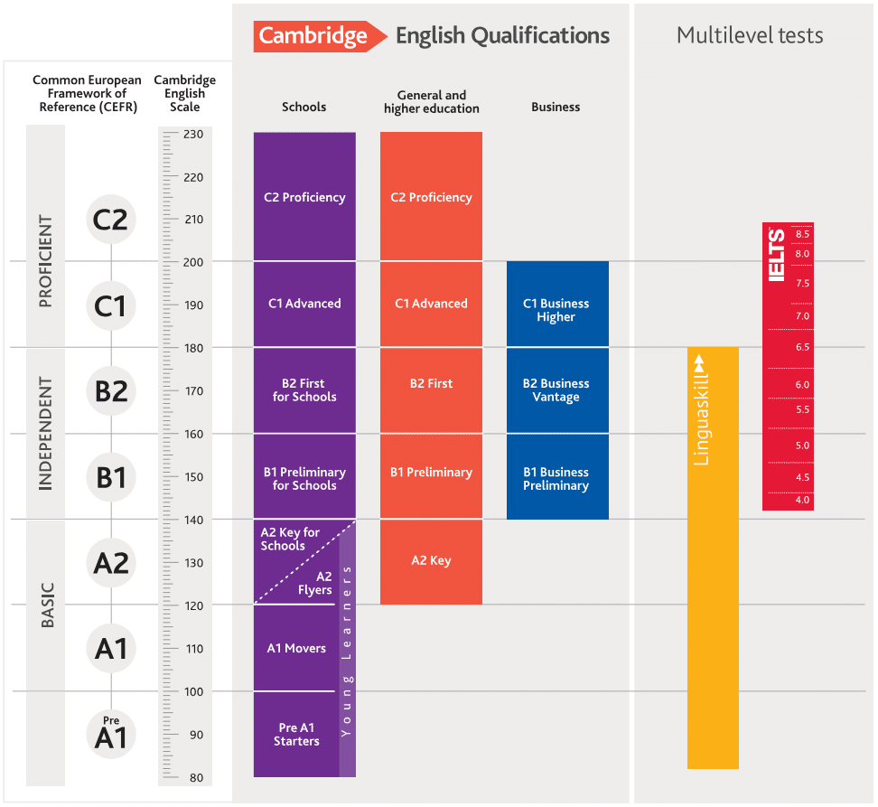各種英語検定スコアの「真の」換算表（英検、TOEIC、TOEFL、IELTS、etc