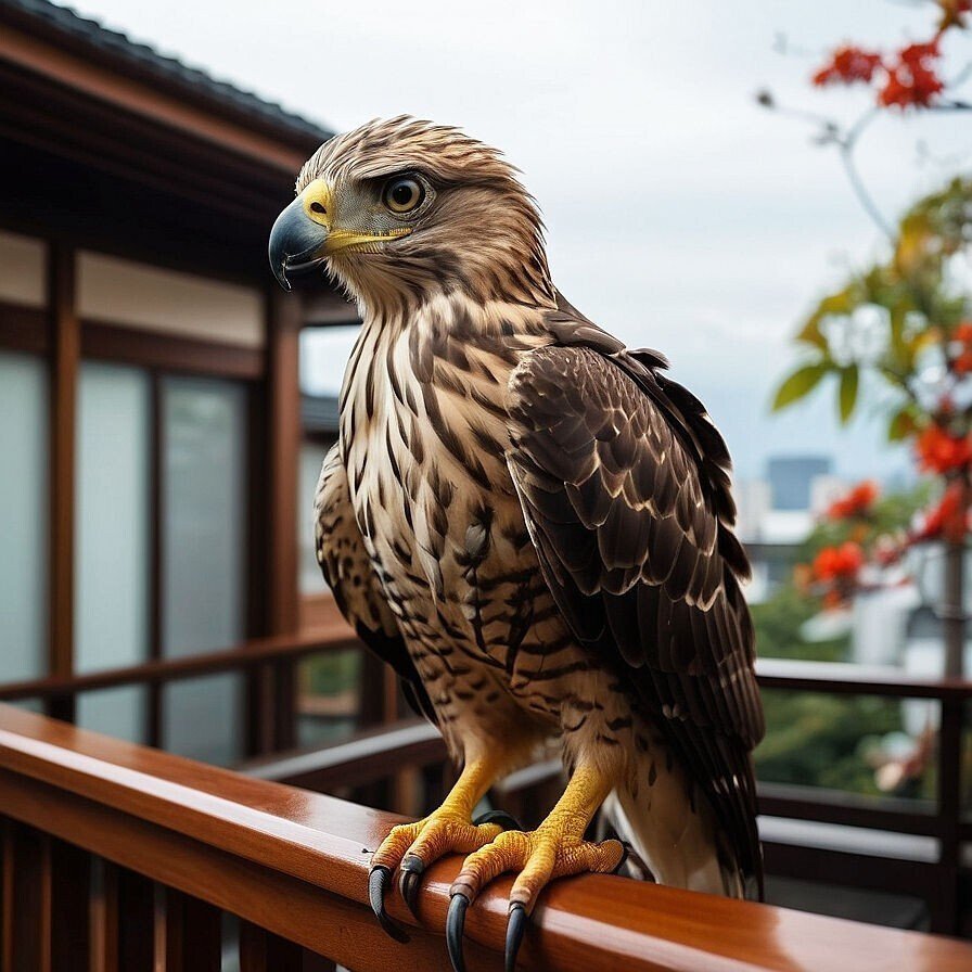 鷹,かっこいい,フリー写,鳥,動物,AI画像生成,無料（フリー素材,フリー画像）020