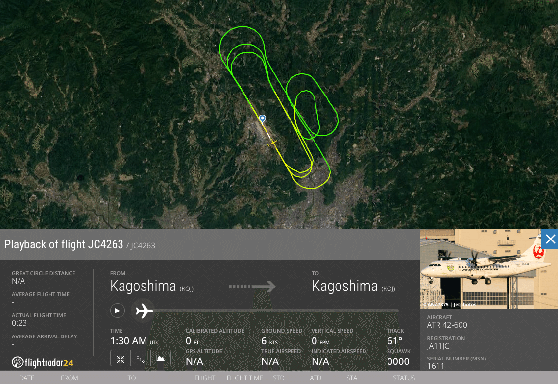 日本エアコミュータのコールサインと訓練記録｜Yoshimitsu